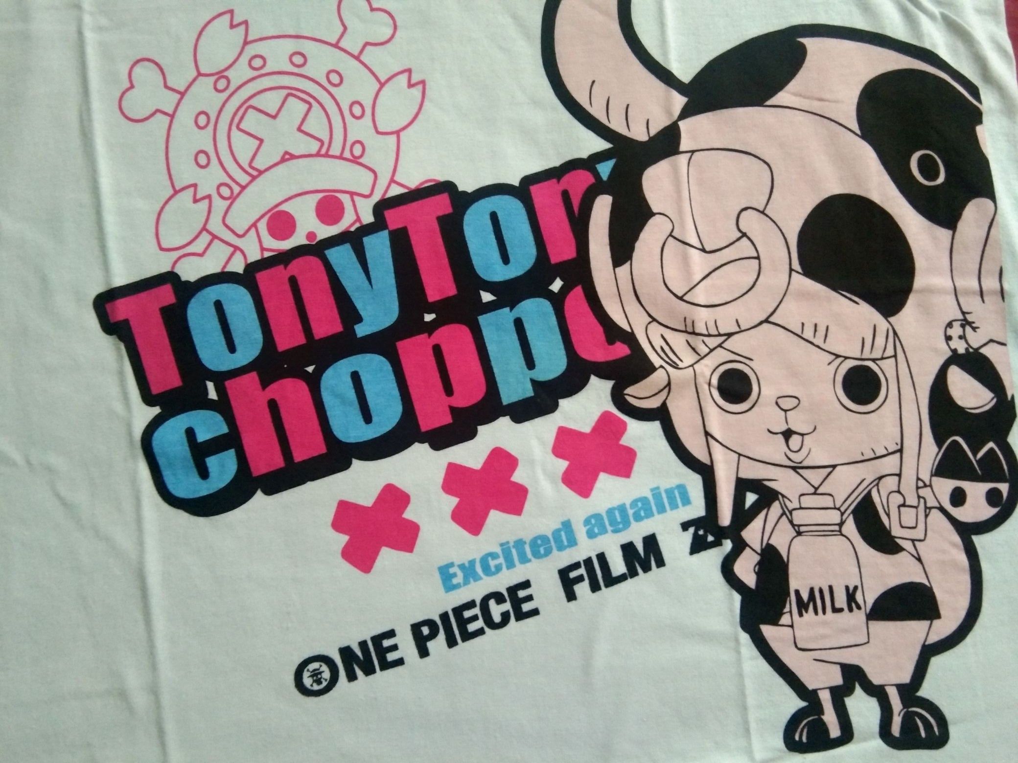 Cartoon Network BNWT 2012 One Piece Film Z Tshirt Tony Tony Chopper anime Size US M / EU 48-50 / 2 - 1 Thumbnail