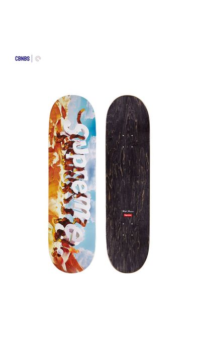 Supreme Supreme Apes Skateboard Deck Day NEW Black White Monkeys