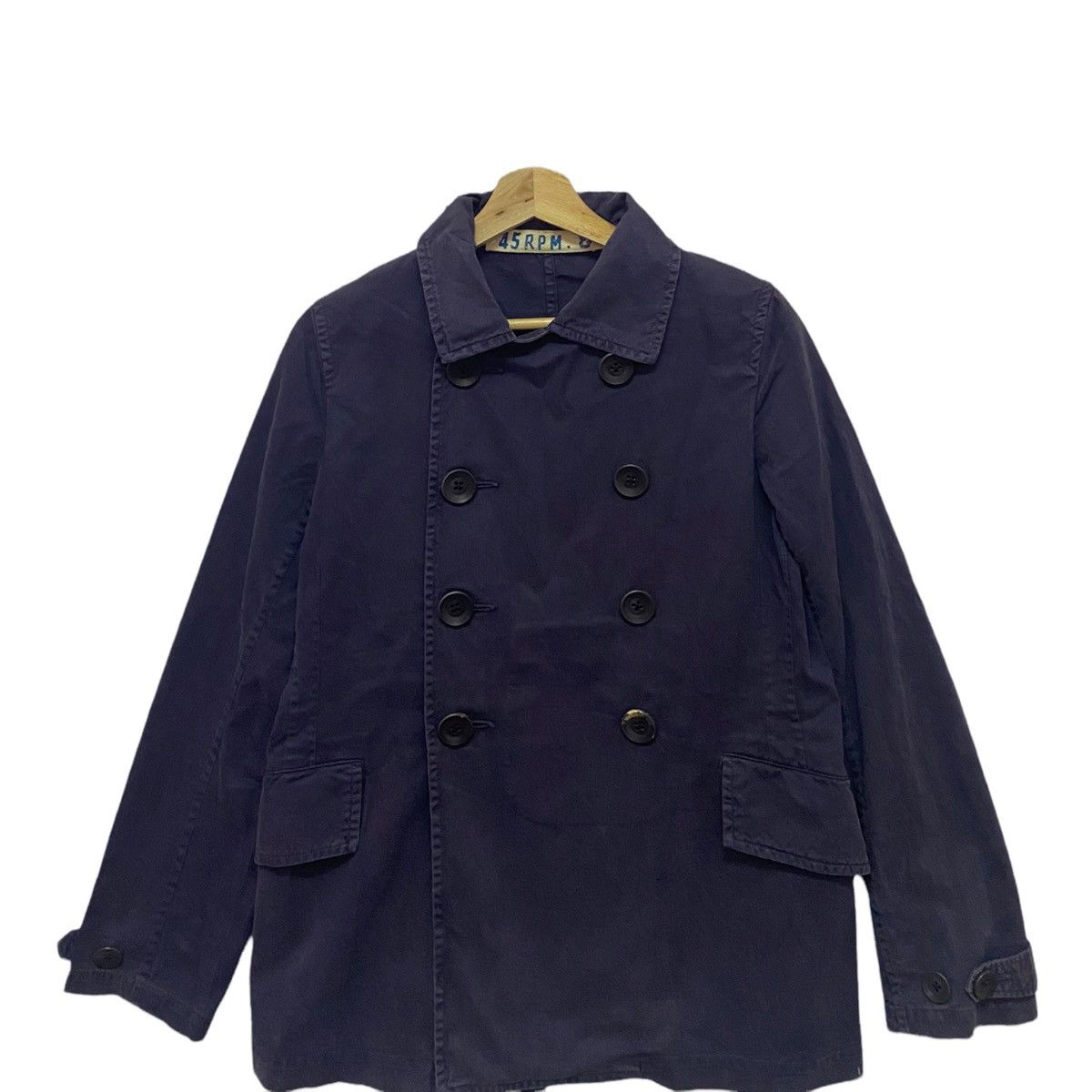 45rpm VINTAGE 45RPM DOUBLE BUTTON LIGHTWEIGHT JACKET Size US S / EU 44-46 / 1 - 4 Thumbnail