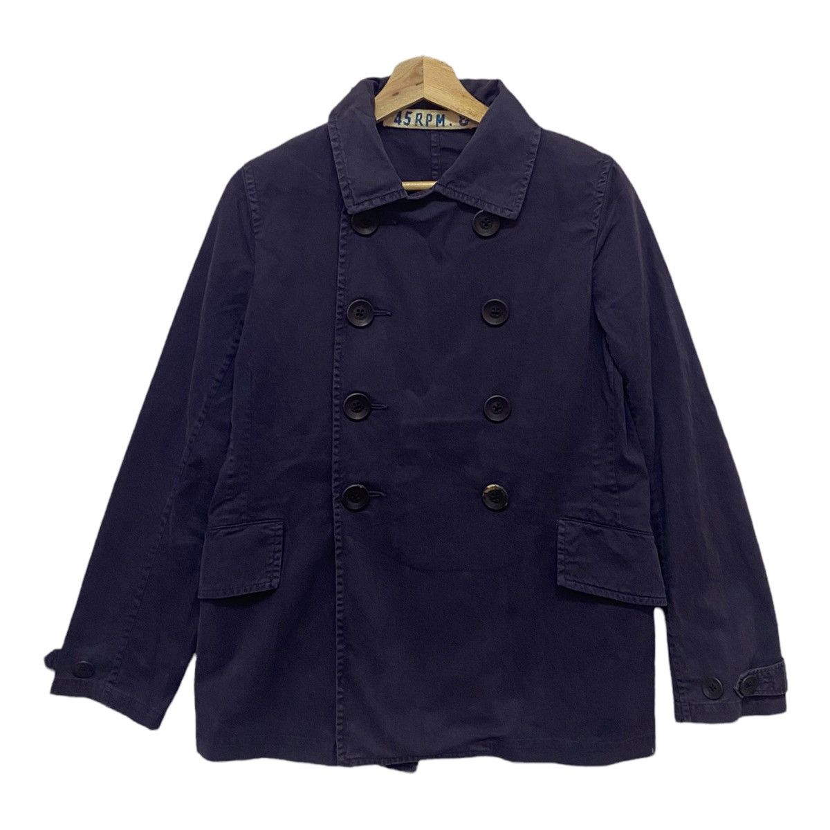 45rpm VINTAGE 45RPM DOUBLE BUTTON LIGHTWEIGHT JACKET Size US S / EU 44-46 / 1 - 5 Thumbnail