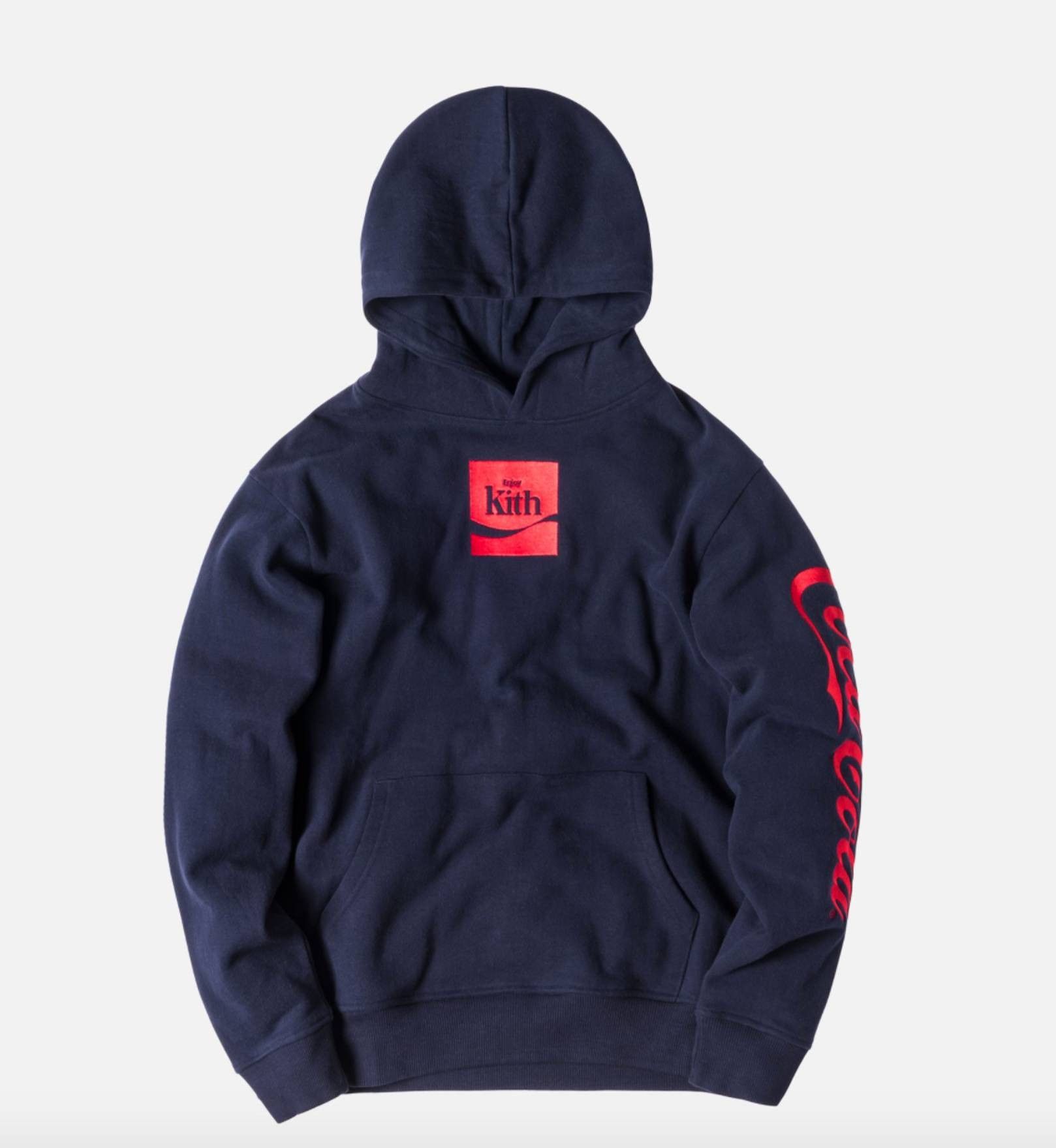 Coca Cola Kith Kith x Coke Enjoy Kith Hoodie Navy Grailed
