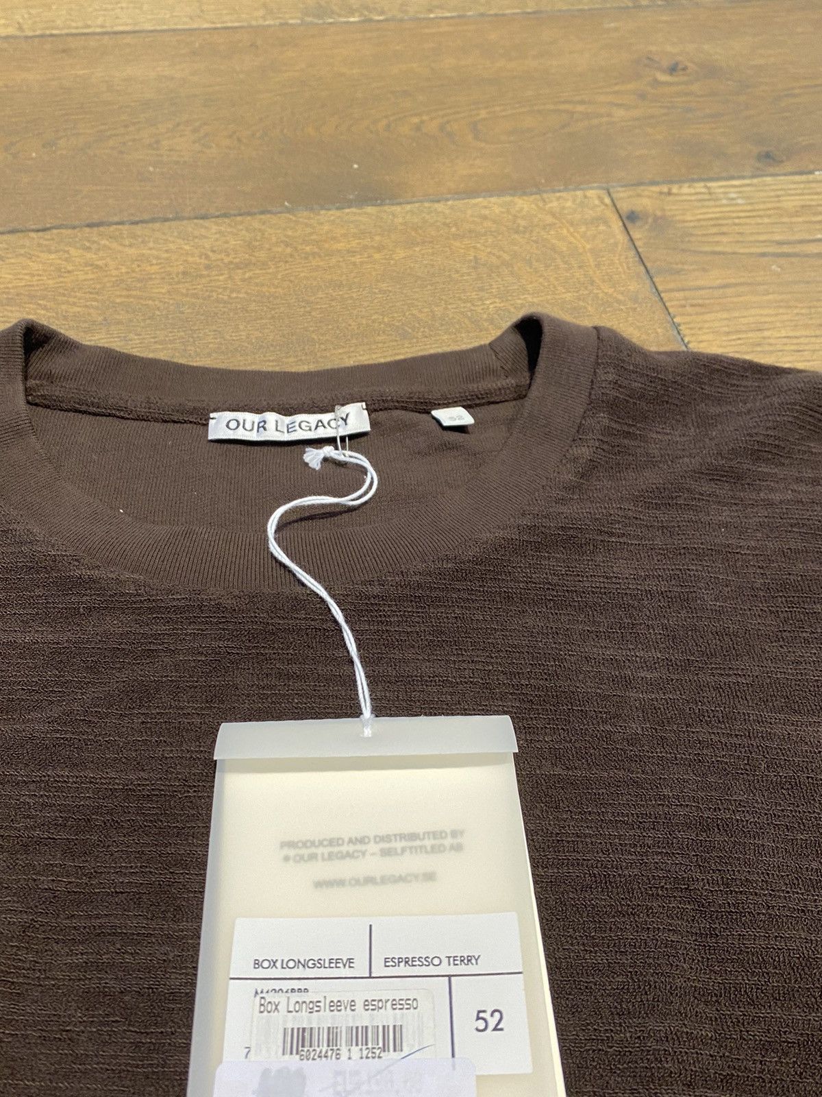 Our Legacy Our Legacy Box Longsleeve Espresso Size US L / EU 52-54 / 3 - 3 Thumbnail