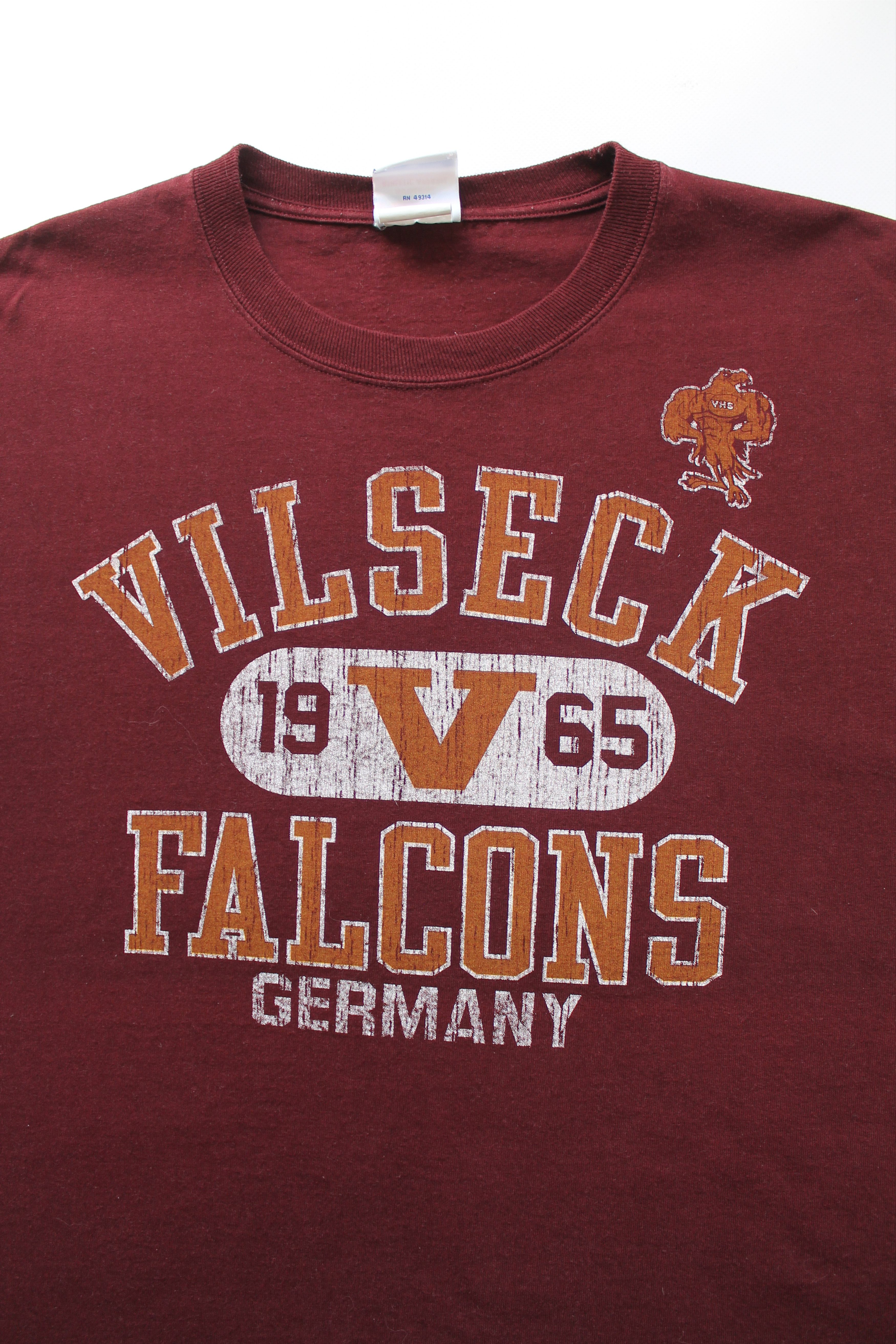 Champion Champion Vilseck Falcons Germany VHS T shirt Size US XL / EU 56 / 4 - 9 Thumbnail