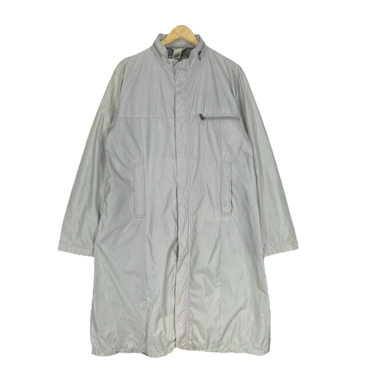 Emporio Armani 🌟EMPORIO ARMANI RAYON LONG ZIPPER JACKET Size US M / EU 48-50 / 2 - 2 Thumbnail