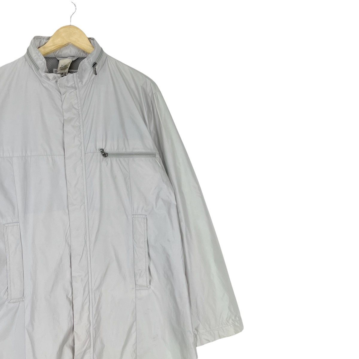 Emporio Armani 🌟EMPORIO ARMANI RAYON LONG ZIPPER JACKET Size US M / EU 48-50 / 2 - 4 Thumbnail