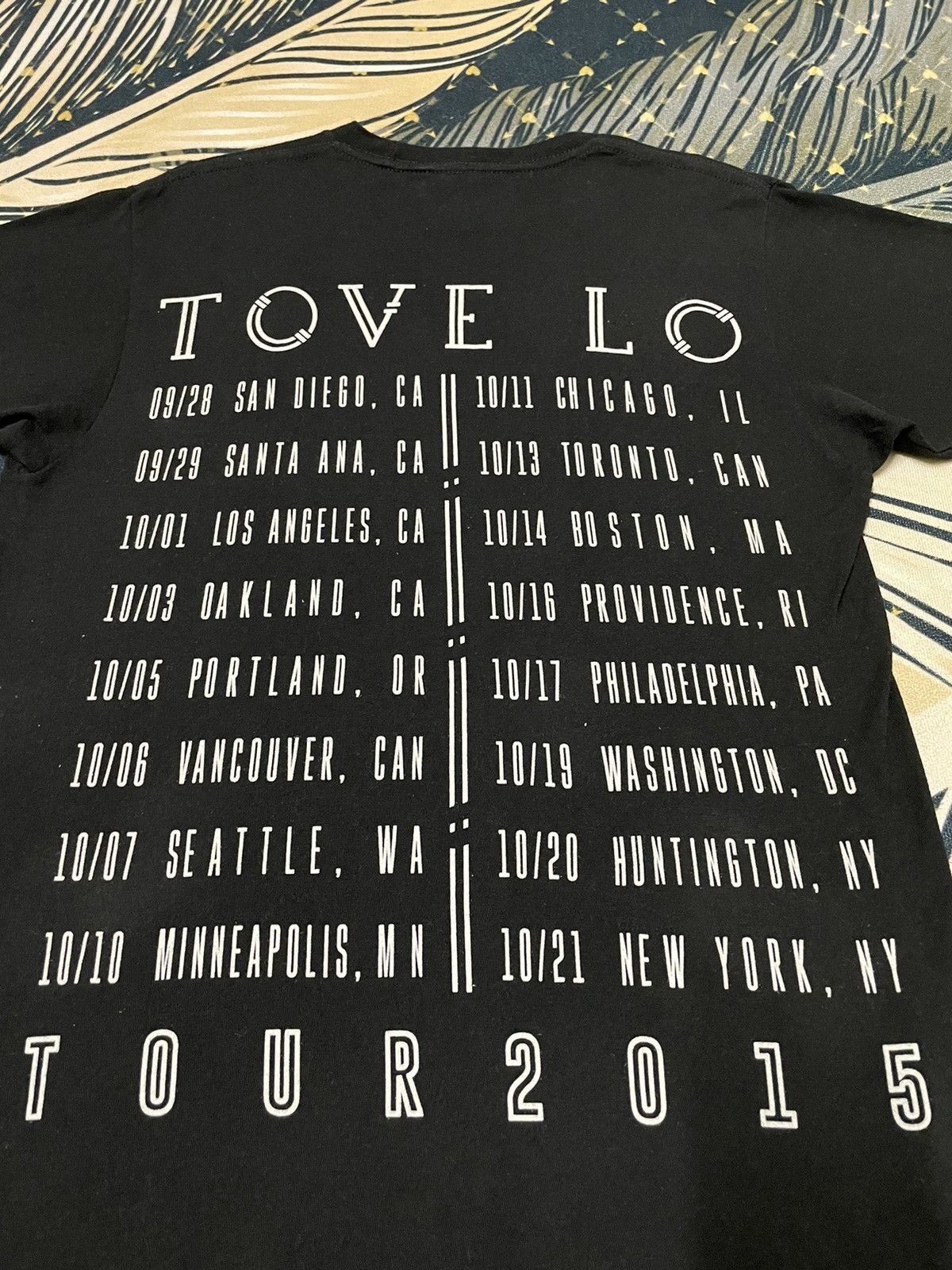 Band Tees × Vintage Vintage Tove Lo Tour American T-shirt Size US M / EU 48-50 / 2 - 5 Thumbnail