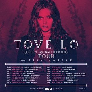 Band Tees × Vintage Vintage Tove Lo Tour American T-shirt Size US M / EU 48-50 / 2 - 6 Thumbnail
