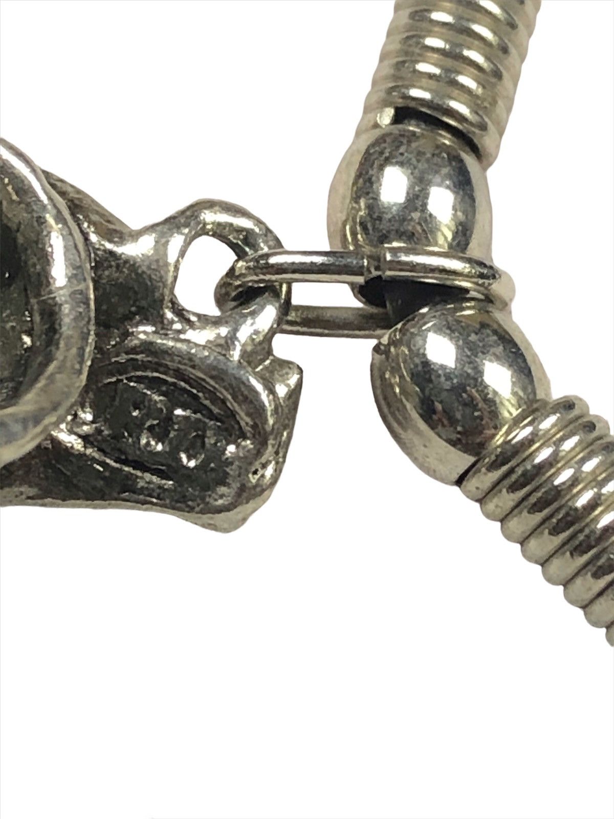 Jewelry Skull ☠️ Silver Pendant Necklace Size ONE SIZE - 7 Thumbnail