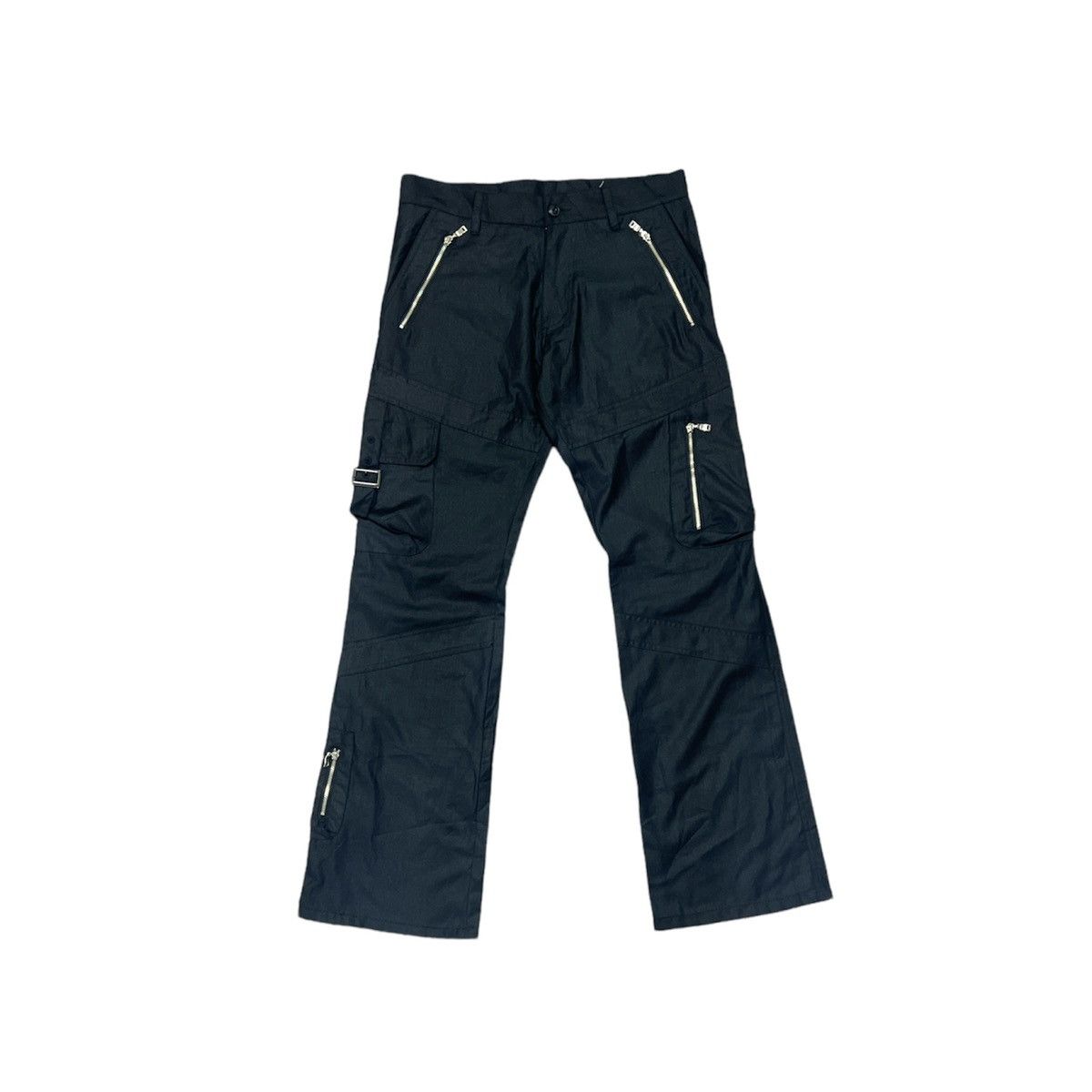 Japanese Brand × Seditionaries Semantic Design Cargo Bondage Boot cut pants Size US 30 / EU 46 - 1 Thumbnail