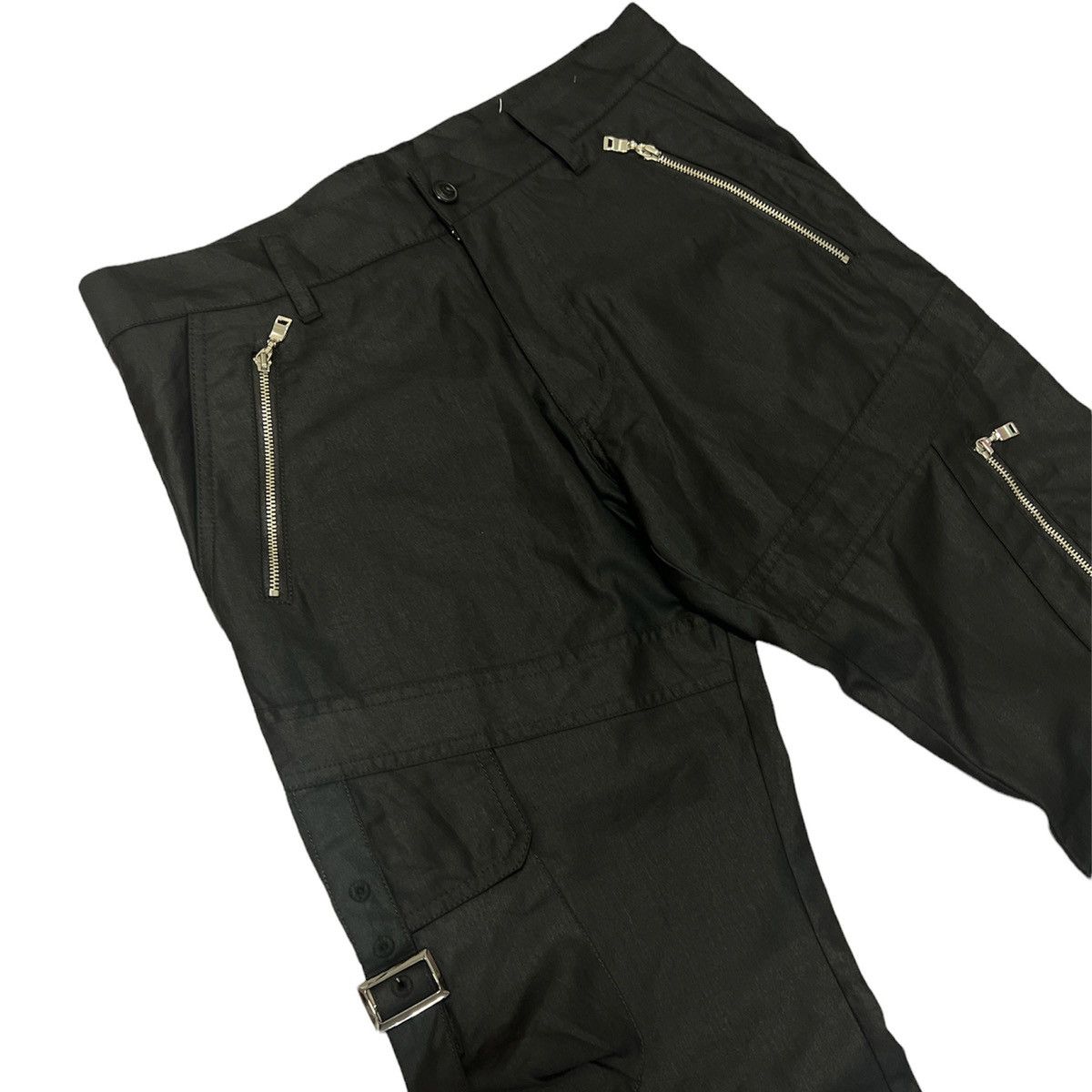 Japanese Brand × Seditionaries Semantic Design Cargo Bondage Boot cut pants Size US 30 / EU 46 - 4 Thumbnail