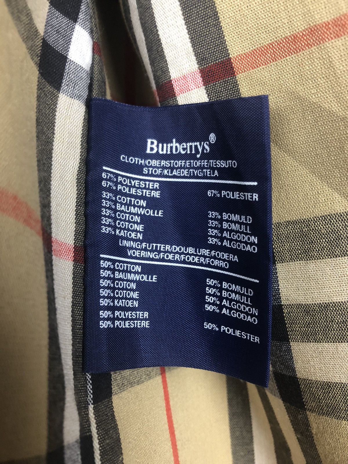 Burberry Vintage Burberrys Nova Check Trench Coat Size US M / EU 48-50 / 2 - 10 Thumbnail