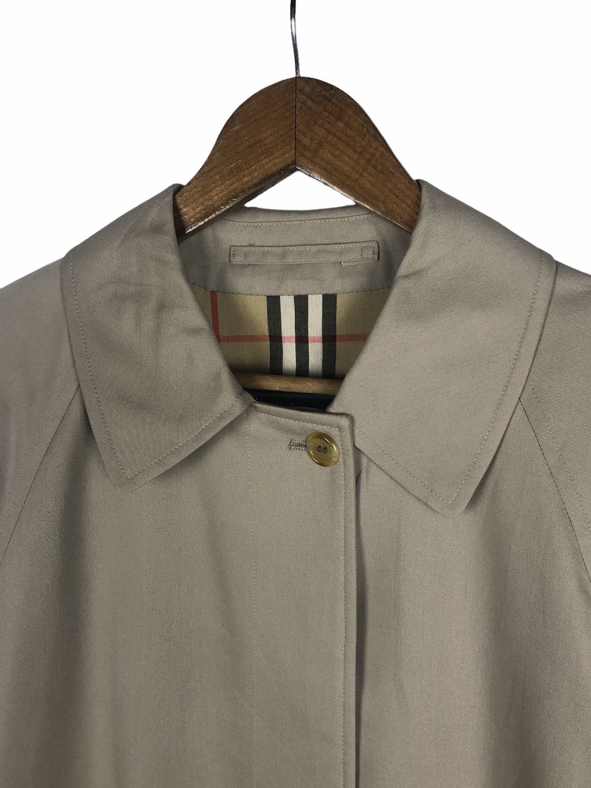 Burberry Vintage Burberrys Nova Check Trench Coat Size US M / EU 48-50 / 2 - 4 Thumbnail