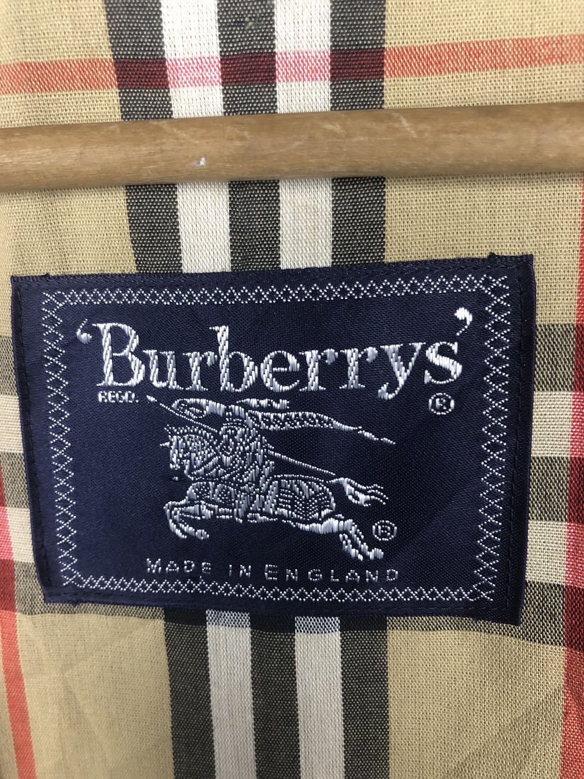 Burberry Vintage Burberrys Nova Check Trench Coat Size US M / EU 48-50 / 2 - 9 Thumbnail