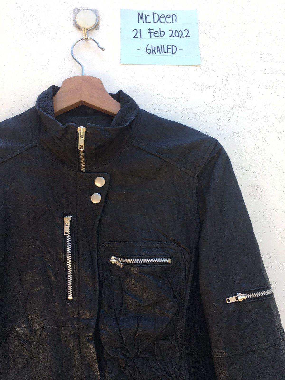 Japanese Brand Rare Vintage Leather Jacket UTA World Size US S / EU 44-46 / 1 - 5 Thumbnail