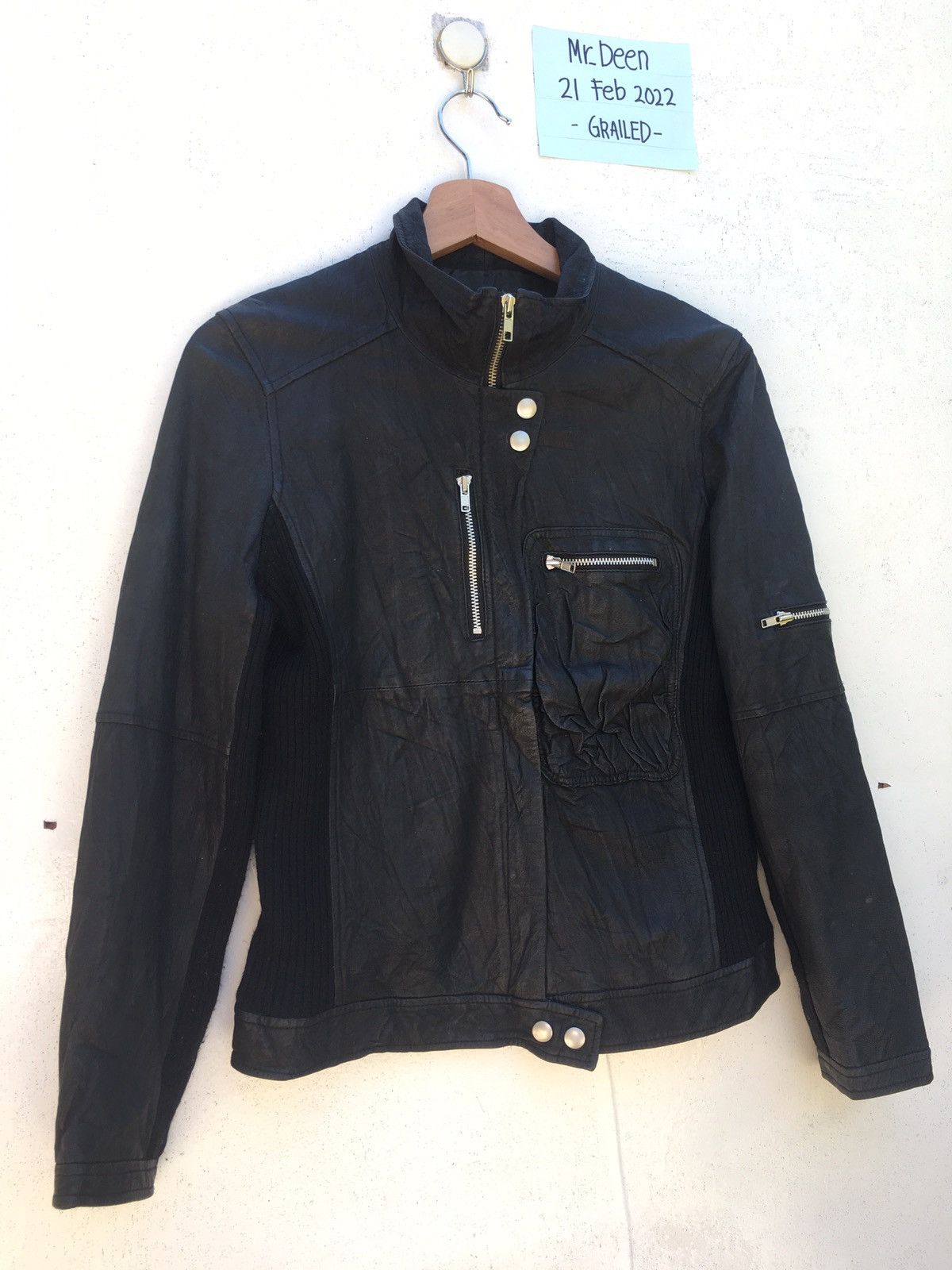 Japanese Brand Rare Vintage Leather Jacket UTA World Size US S / EU 44-46 / 1 - 2 Thumbnail
