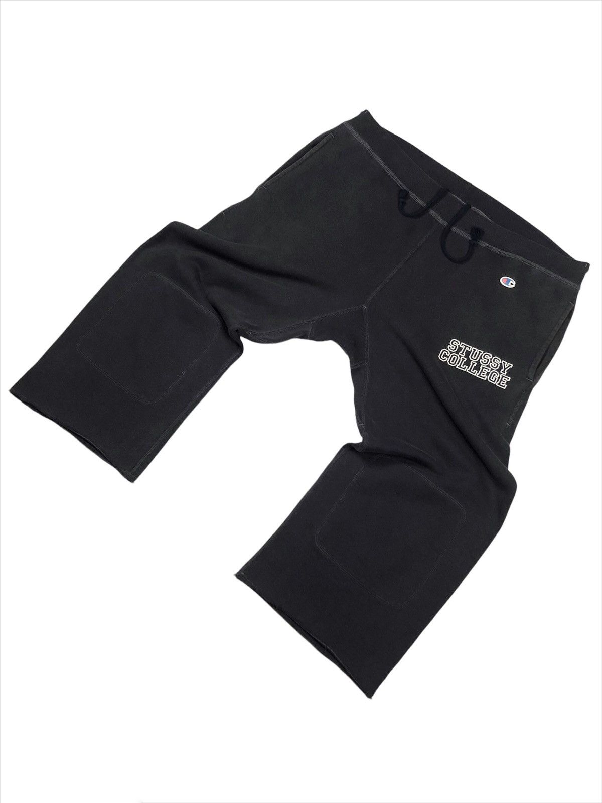 Stussy Stussy x Champion Cropped Jogger Pants Size US 37 - 1 Thumbnail
