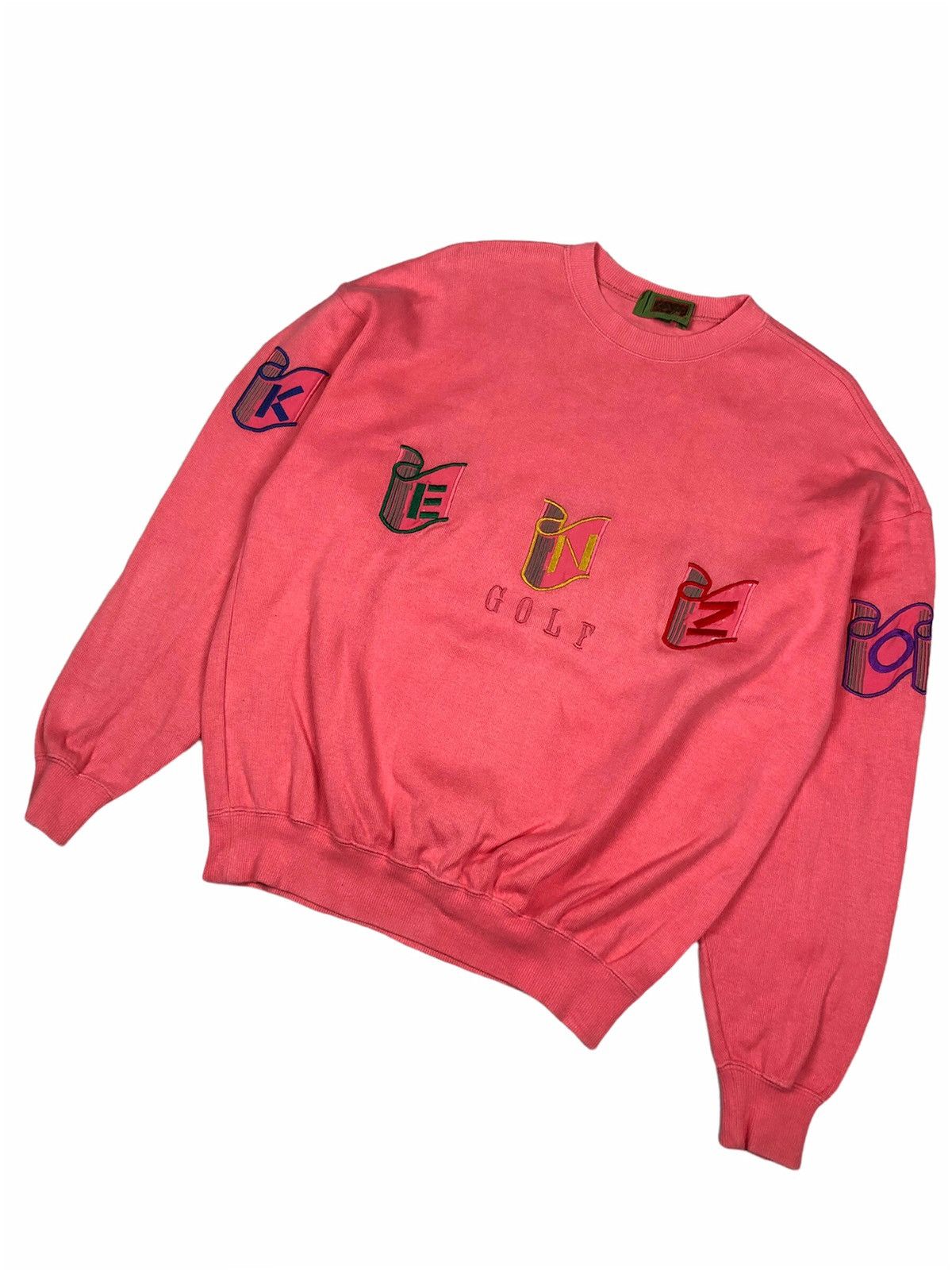 Kenzo Kenzo Golf Embroidered Logo Crewneck Size US S / EU 44-46 / 1 - 4 Thumbnail