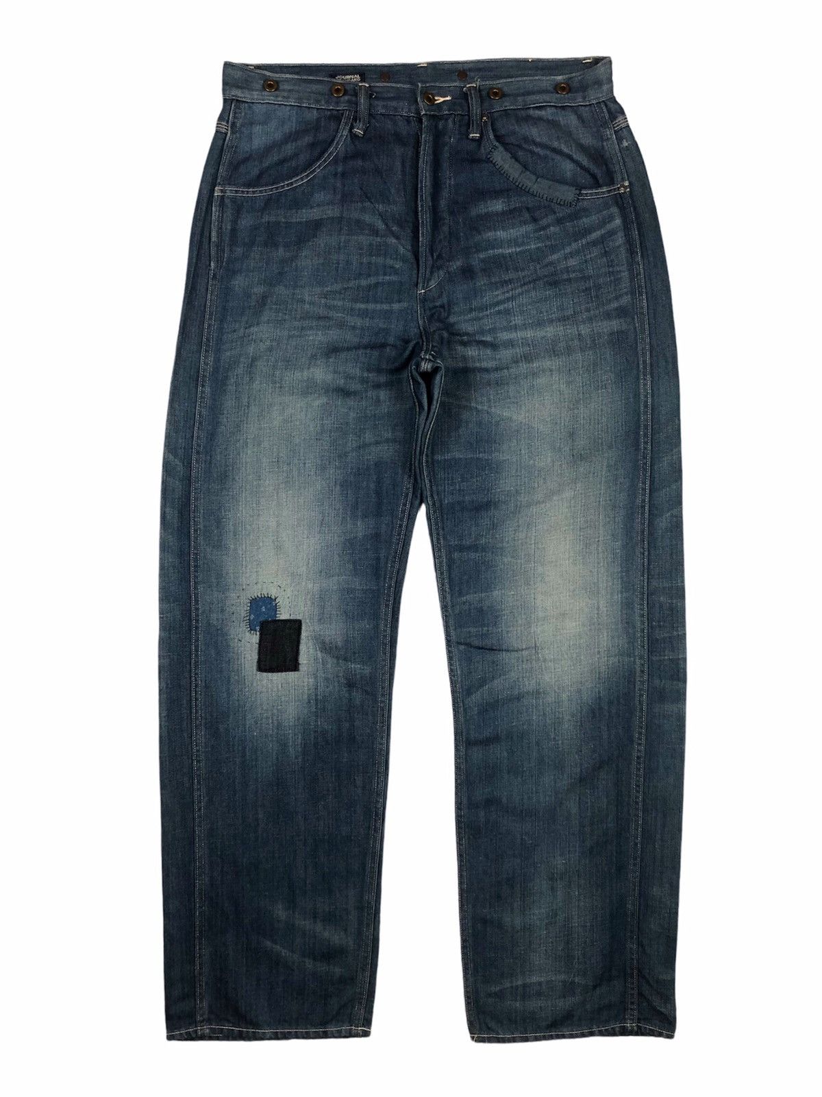 Journal Standard Journal Standard Sashiko Stitch Worker Denim Size US 33 - 1 Thumbnail