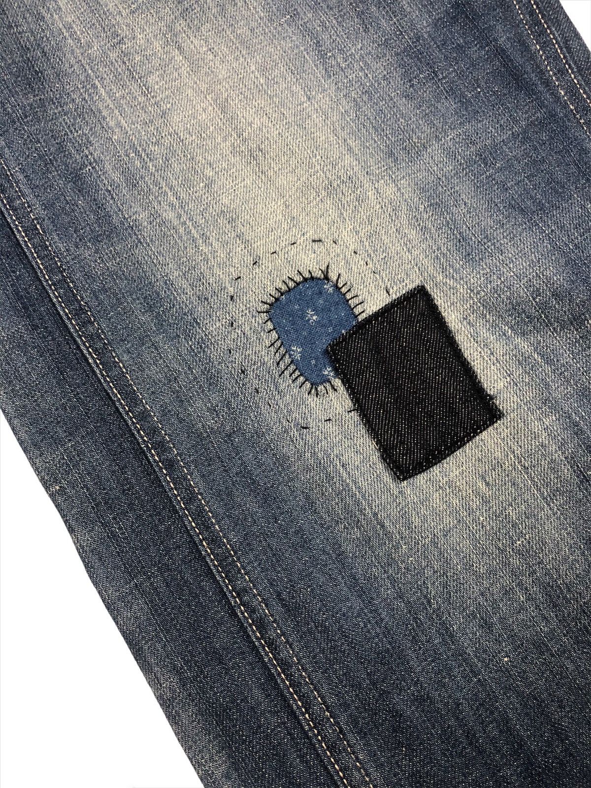 Journal Standard Journal Standard Sashiko Stitch Worker Denim Size US 33 - 6 Thumbnail
