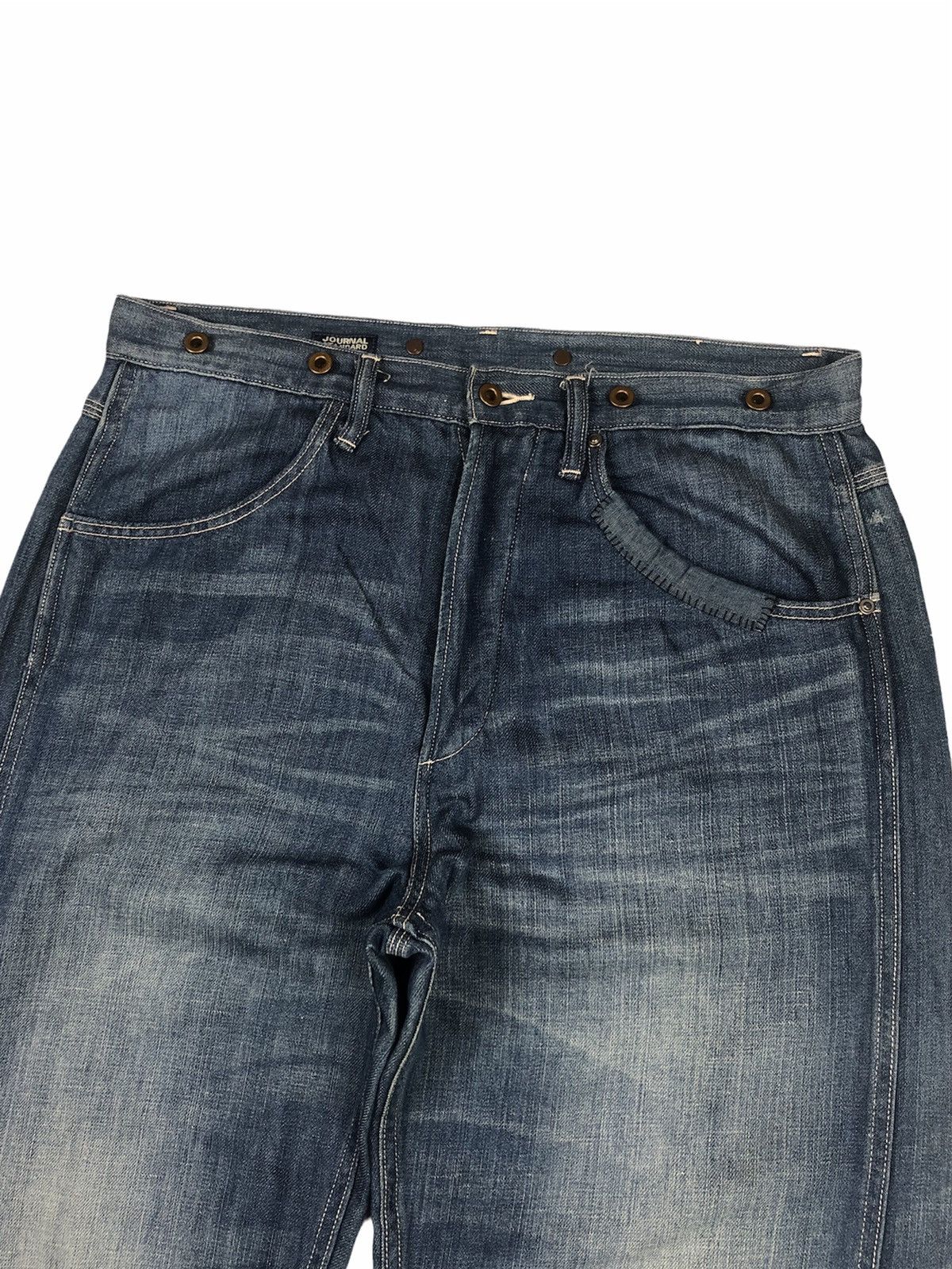 Journal Standard Journal Standard Sashiko Stitch Worker Denim Size US 33 - 4 Thumbnail