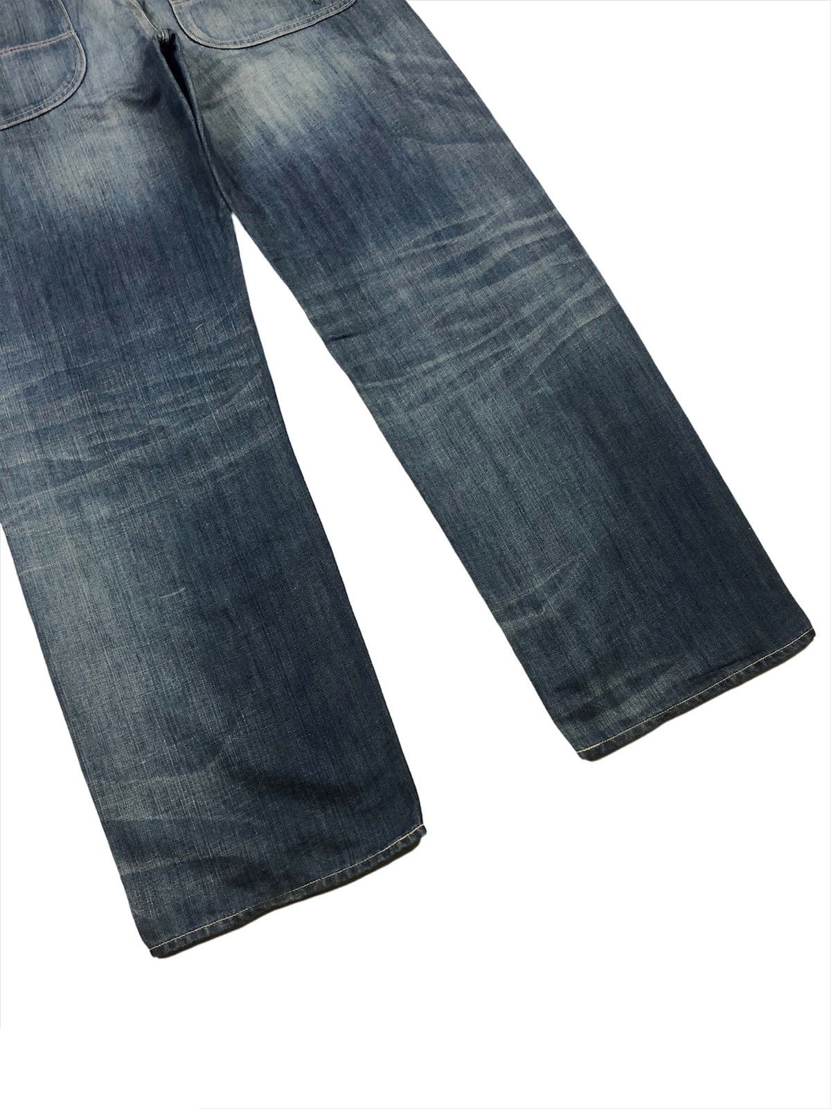 Journal Standard Journal Standard Sashiko Stitch Worker Denim Size US 33 - 7 Thumbnail
