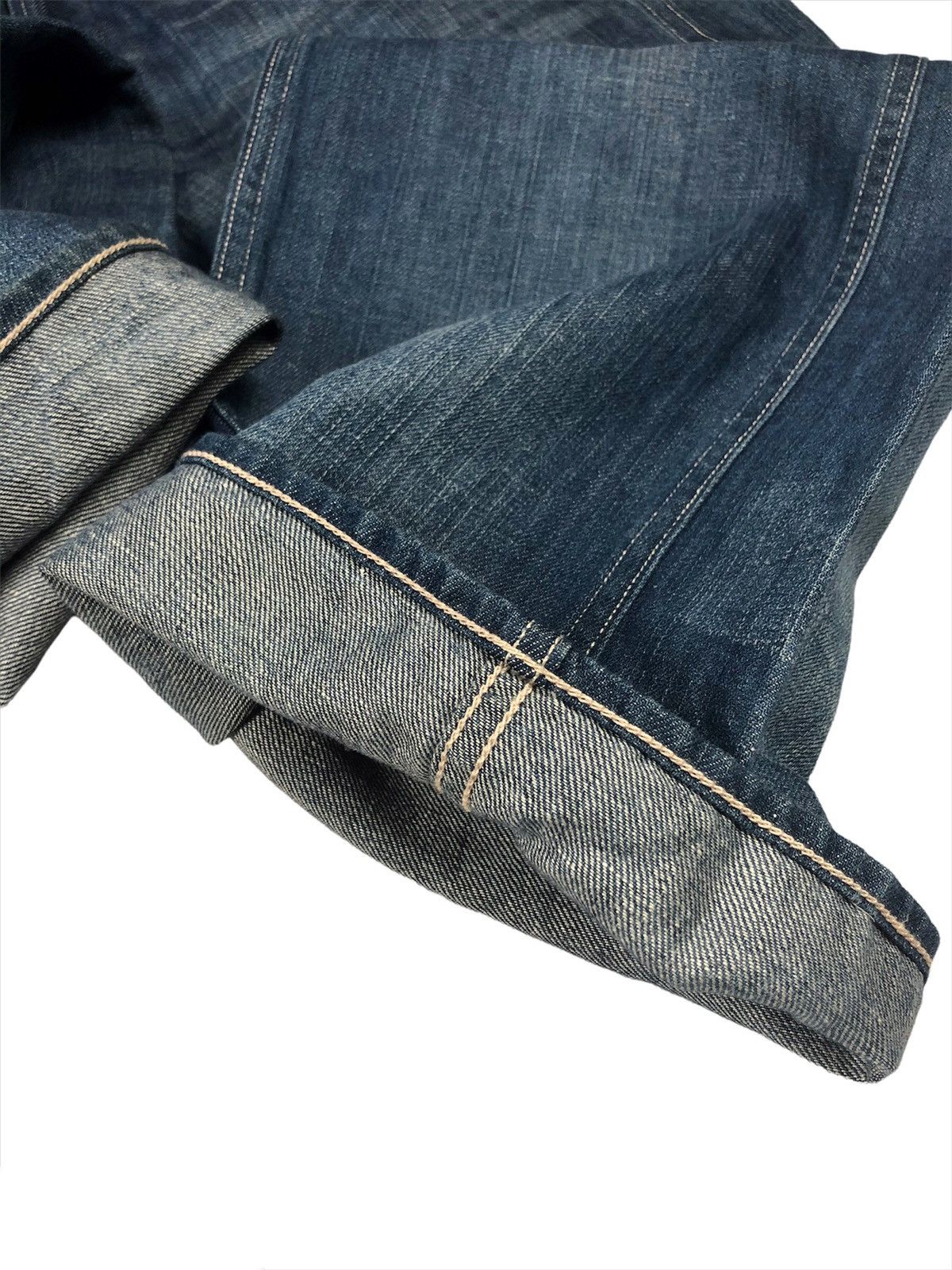 Journal Standard Journal Standard Sashiko Stitch Worker Denim Size US 33 - 10 Thumbnail