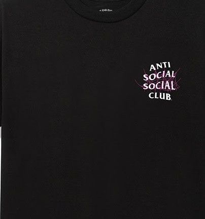Anti Social Social Club × Members Only DS weekly exclusive ASSC Web of Lie Black Tee BAPE Kith Size US XXL / EU 58 / 5 - 5 Thumbnail
