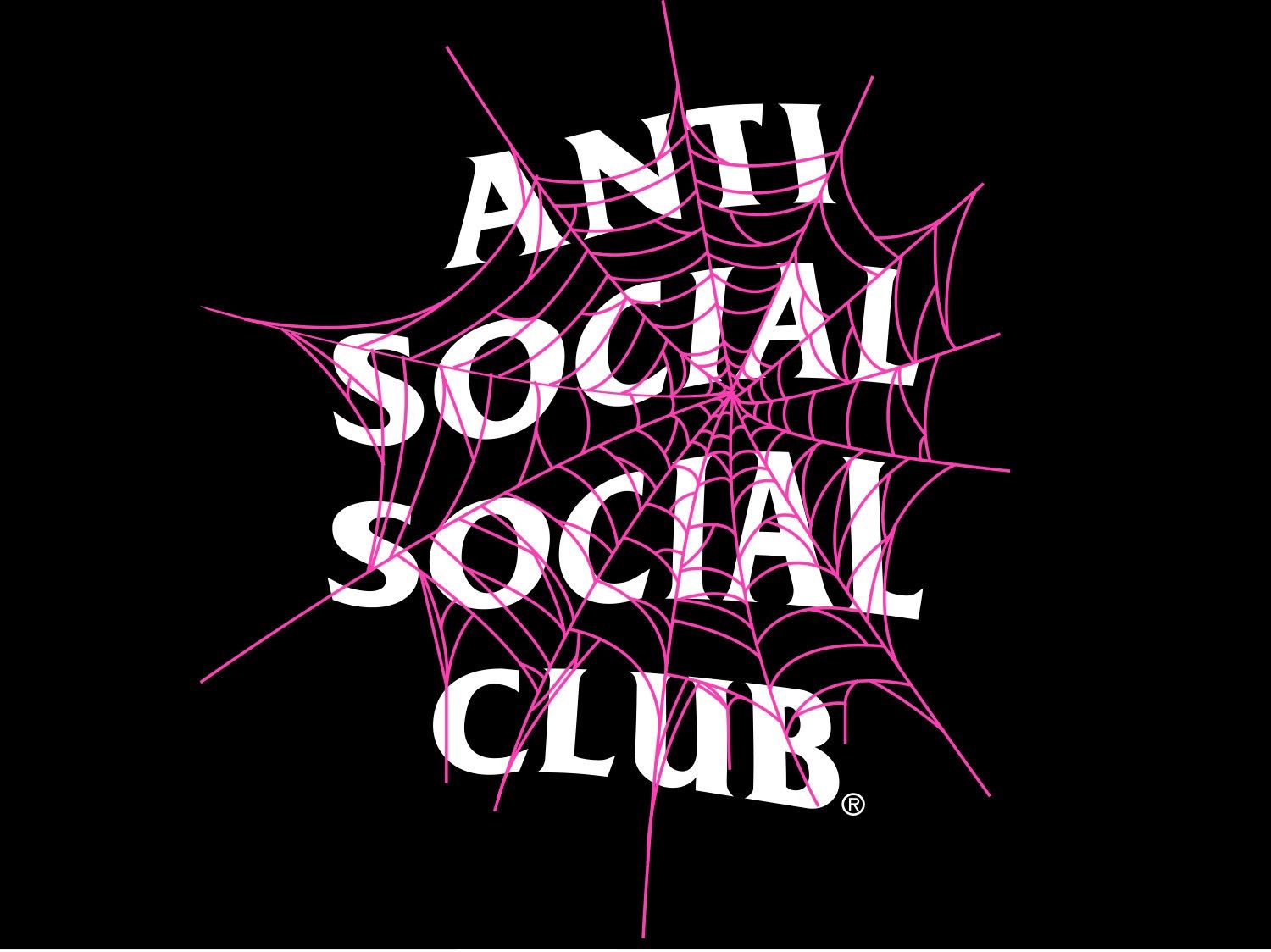 Anti Social Social Club × Members Only DS weekly exclusive ASSC Web of Lie Black Tee BAPE Kith Size US XXL / EU 58 / 5 - 3 Thumbnail