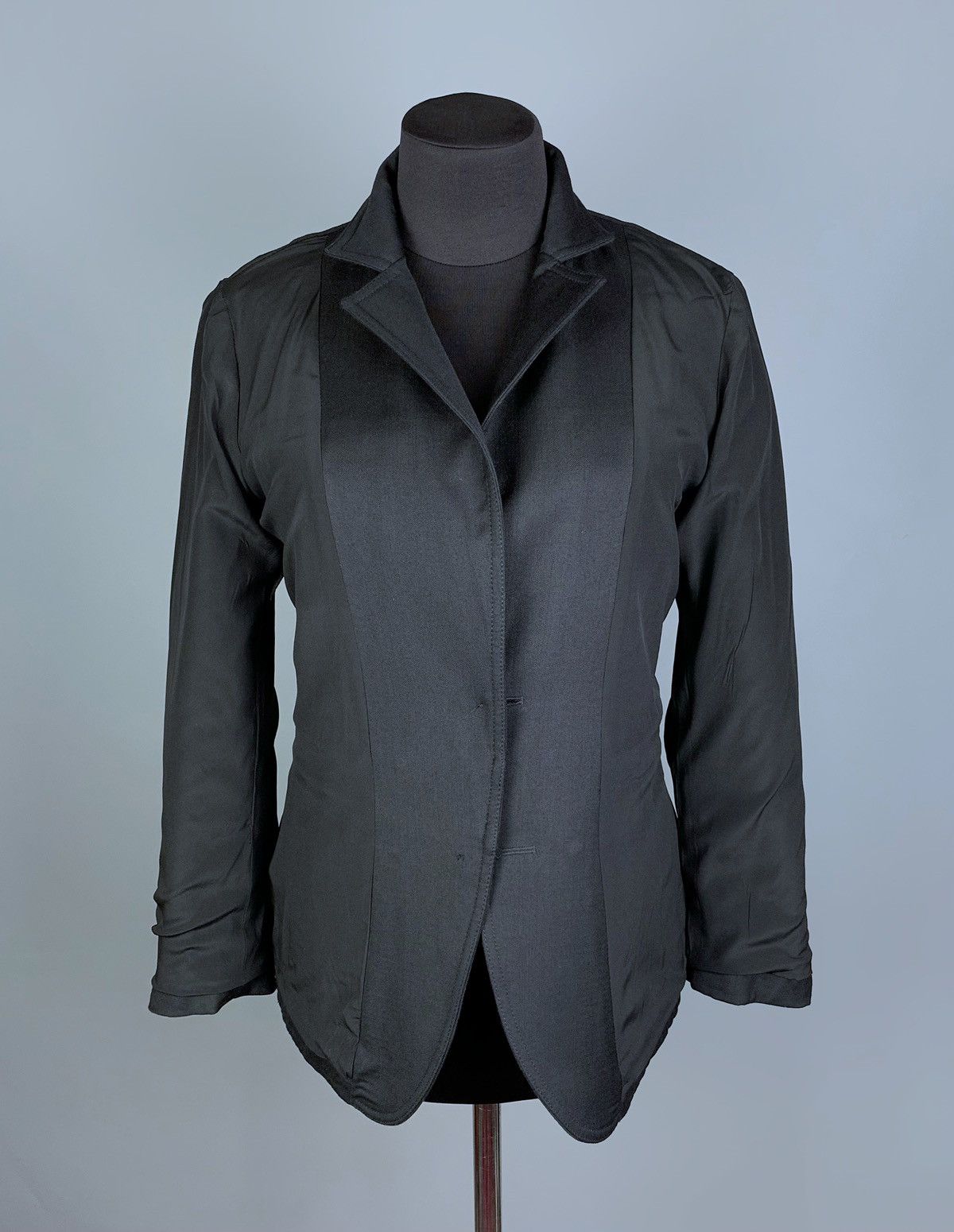 Bally Women's BALLY Black Wool Pocket Blazer Jacket Size US 8 Size M / US 6-8 / IT 42-44 - 6 Thumbnail