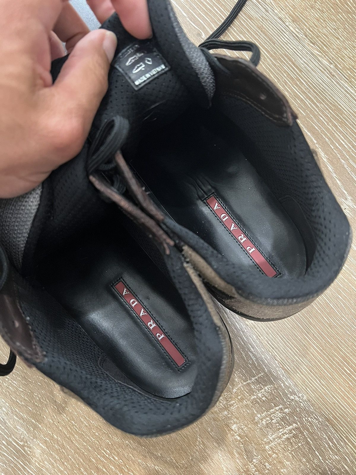 Prada calzature uomo shoes best sale