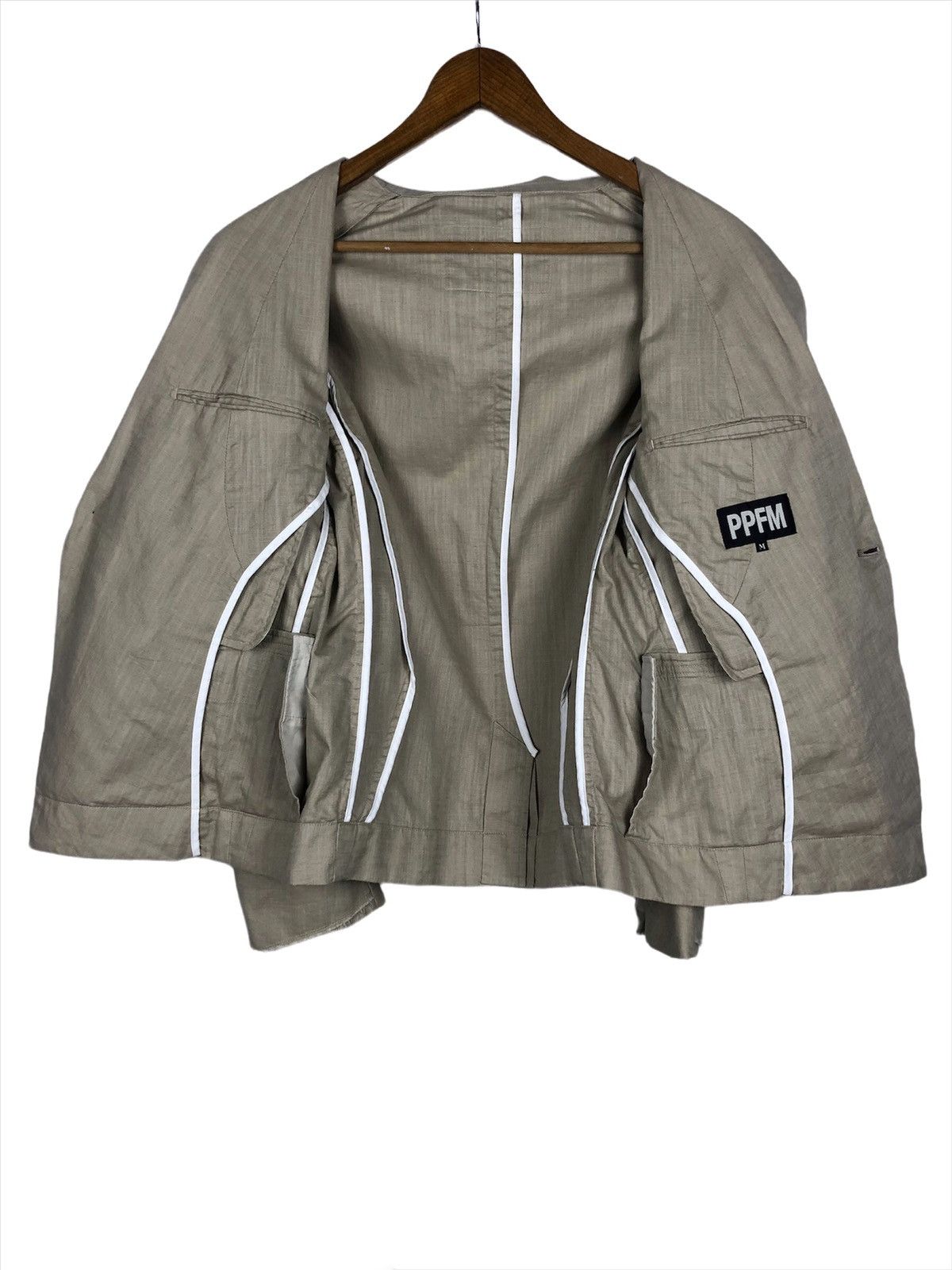 PPFM PPFM Anarchy Denim Blazer Jacket Size US M / EU 48-50 / 2 - 10 Thumbnail
