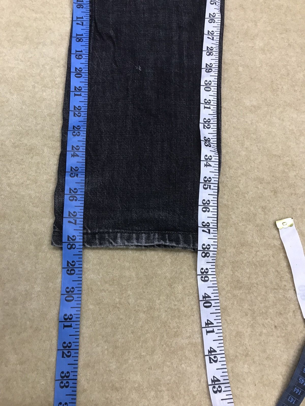 A.P.C. × Vintage Black A.P.C Distressed Denim Size US 32 / EU 48 - 15 Thumbnail