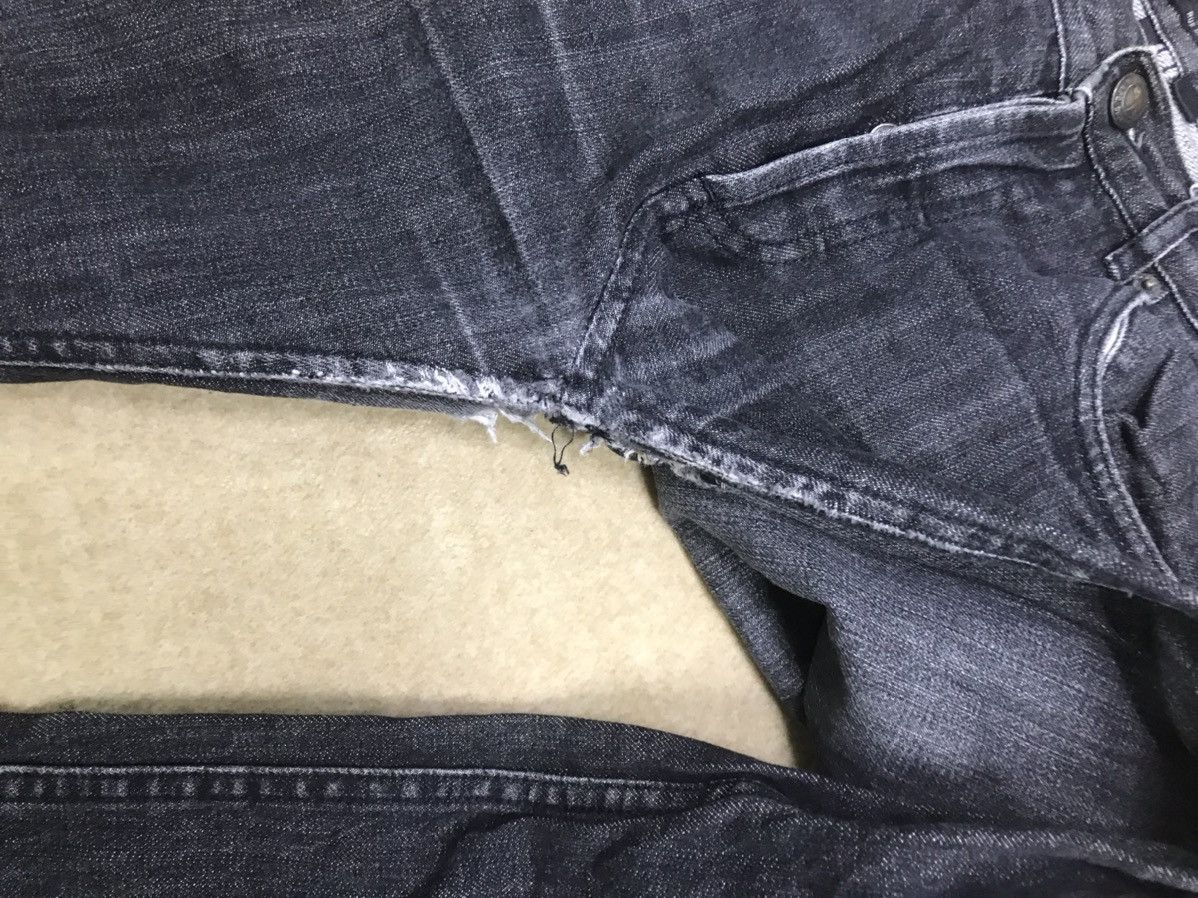 A.P.C. × Vintage Black A.P.C Distressed Denim Size US 32 / EU 48 - 8 Thumbnail
