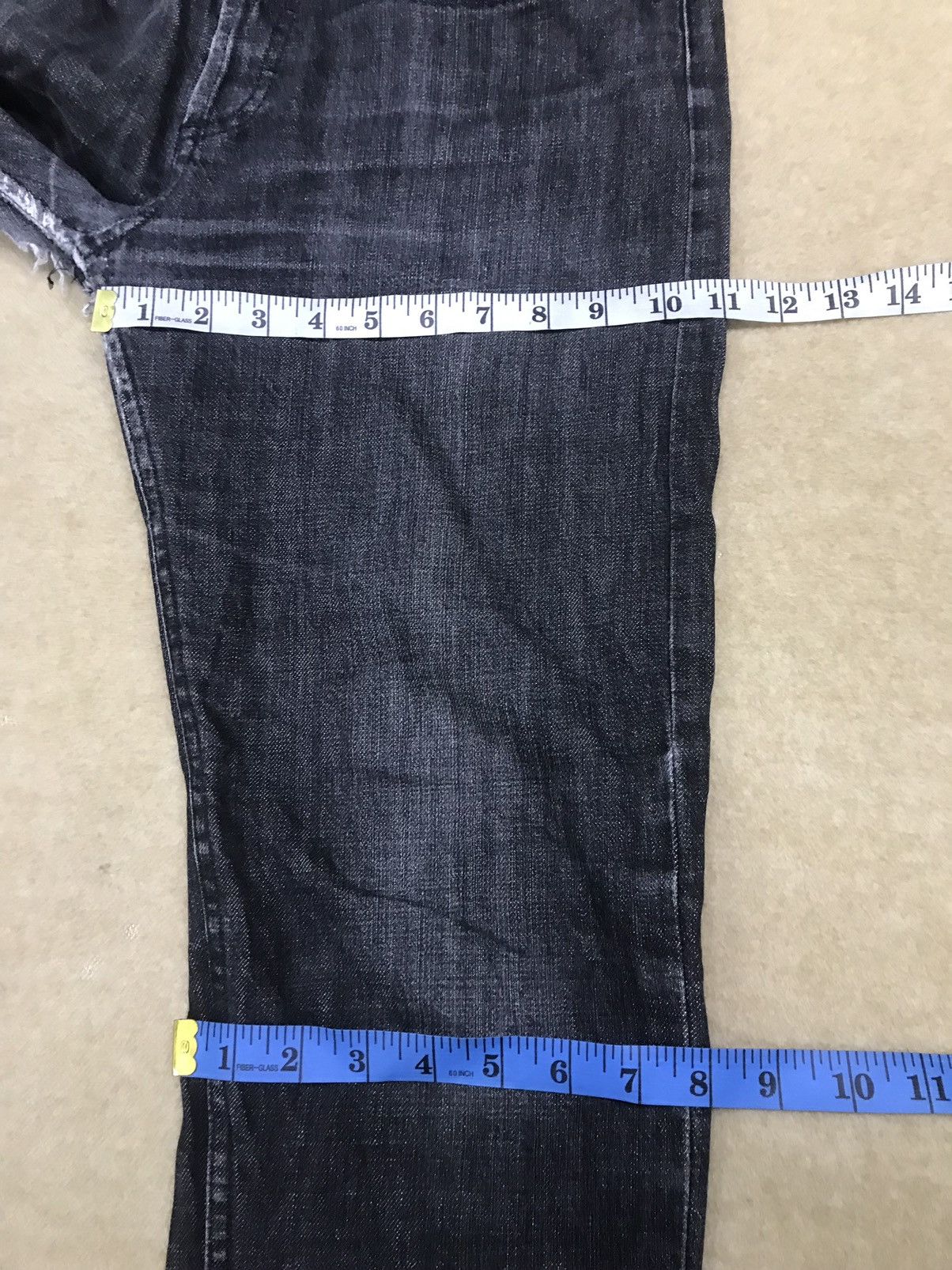 A.P.C. × Vintage Black A.P.C Distressed Denim Size US 32 / EU 48 - 13 Thumbnail