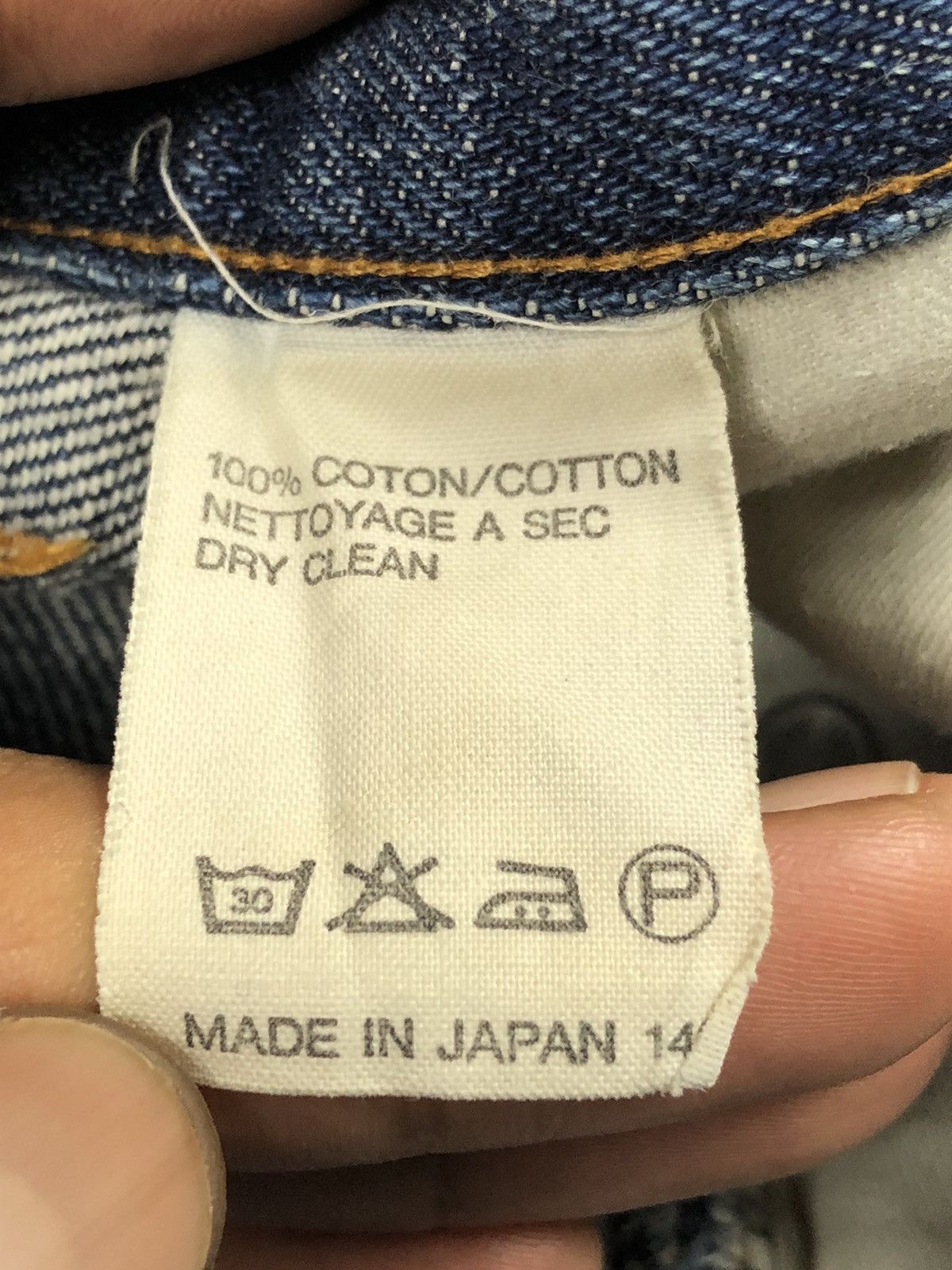 A.P.C. SICK🔥APC Selvedge Denim Aging Faded Size US 29 - 11 Thumbnail