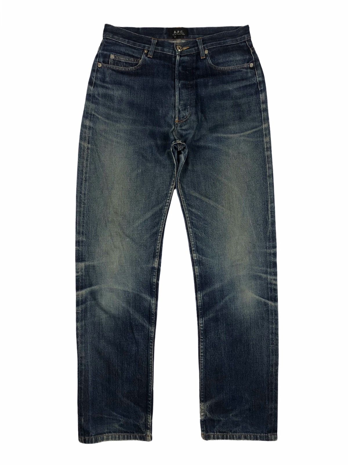 A.P.C. SICK🔥APC Selvedge Denim Aging Faded Size US 29 - 1 Thumbnail