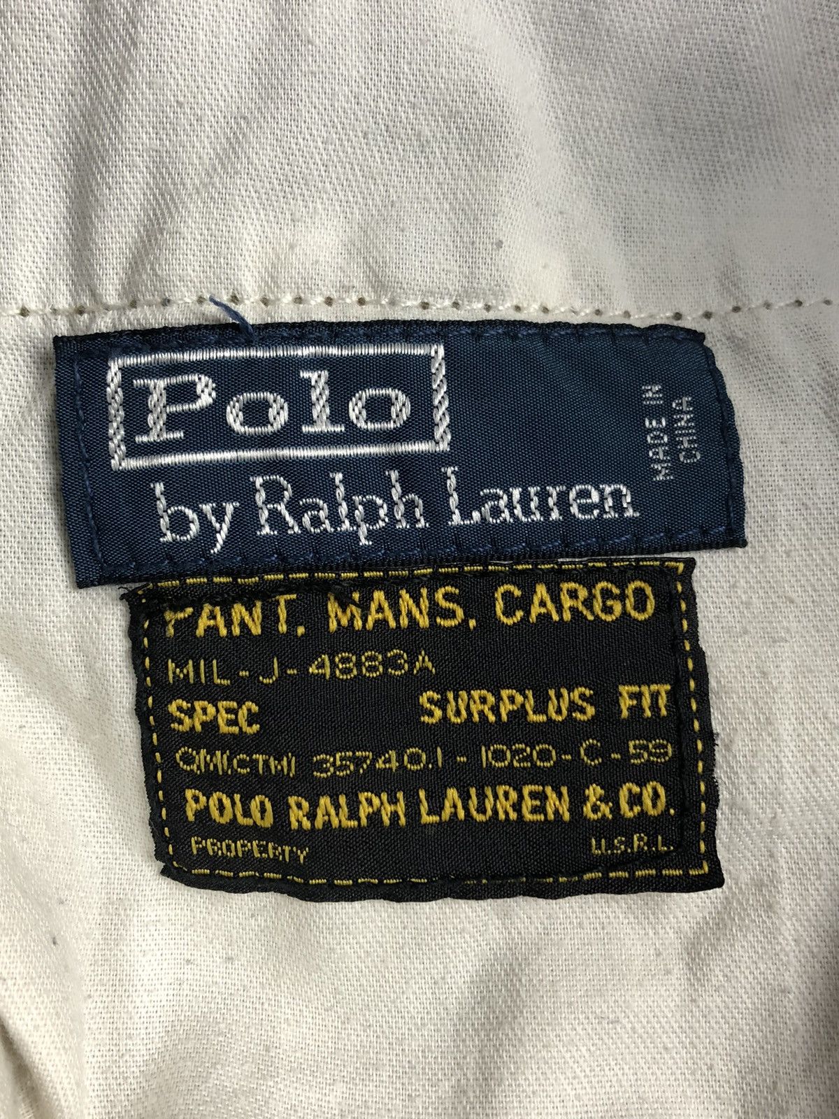 Polo Ralph Lauren Polo by Ralph Lauren Military Spec Multipocket Cargo Pants Size US 34 / EU 50 - 16 Thumbnail