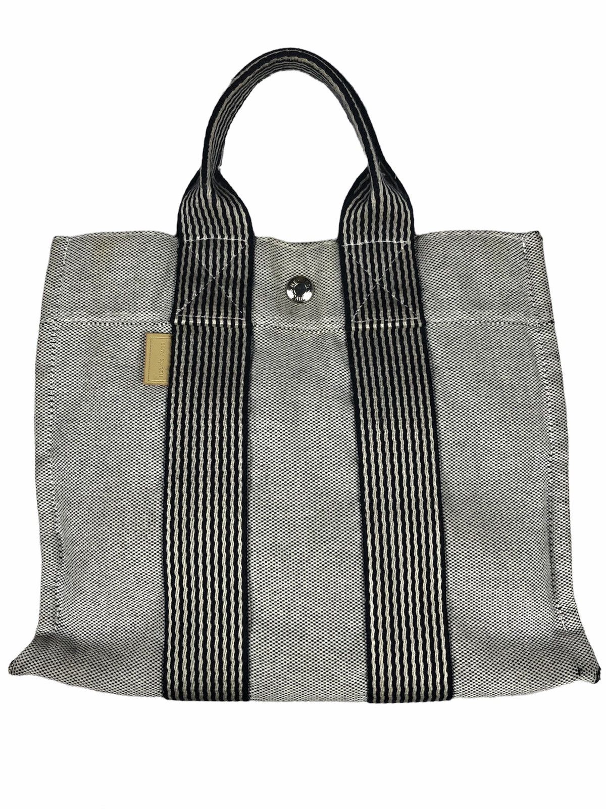 Hermes Vintage Hermes Mini Canvas Tote Bag Size ONE SIZE - 2 Thumbnail