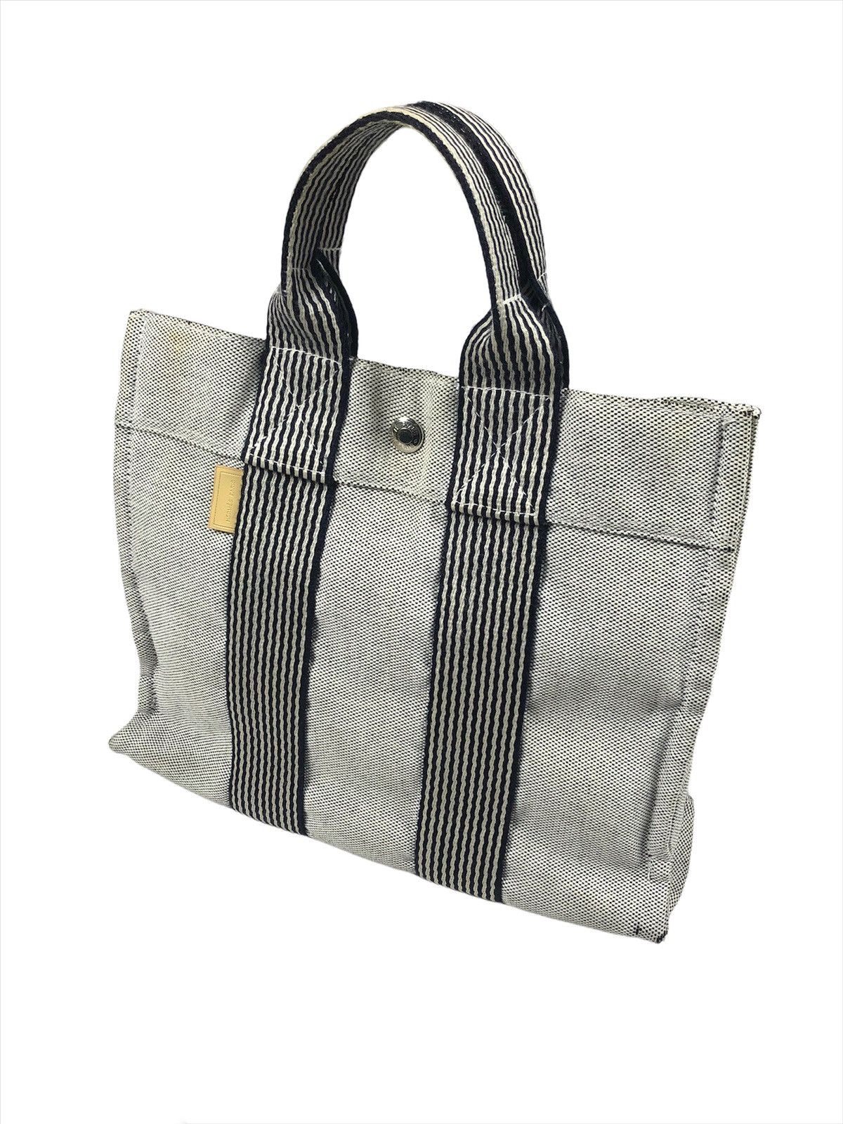 Hermes Vintage Hermes Mini Canvas Tote Bag Size ONE SIZE - 1 Thumbnail