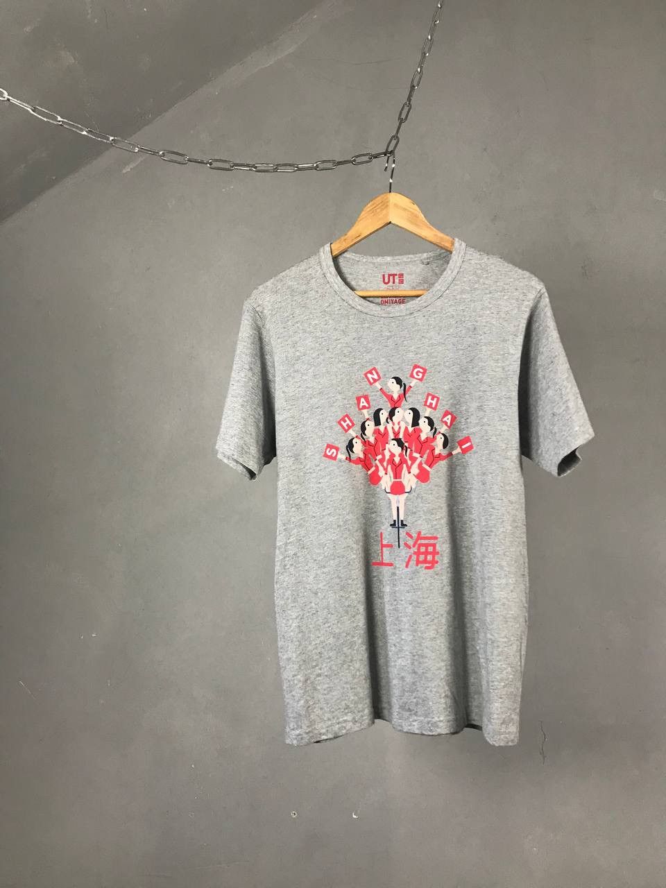 Japanese Brand × Uniqlo Shanghai Omiyage x Uniqlo Japanese brand streetwear tee Size US L / EU 52-54 / 3 - 1 Thumbnail