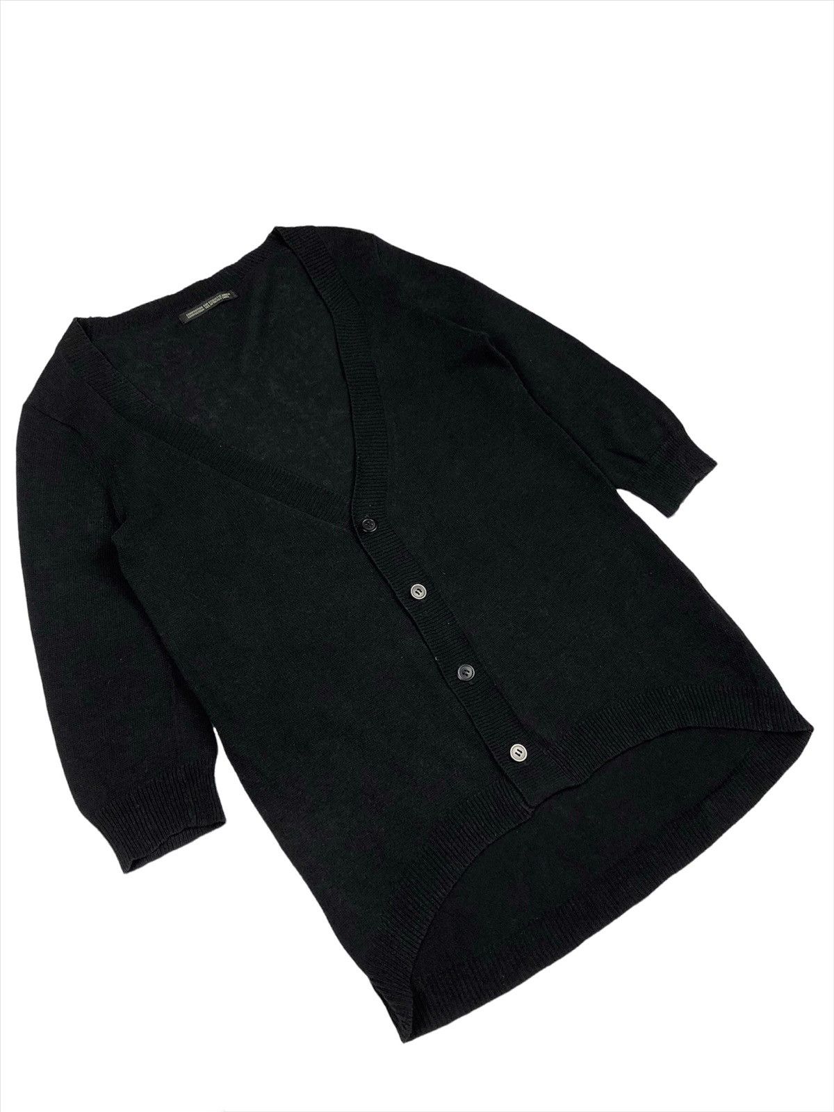 Yohji Yamamoto Yohji Yamamoto + Noir Half Sleeve Cardigan Size US M / EU 48-50 / 2 - 3 Thumbnail