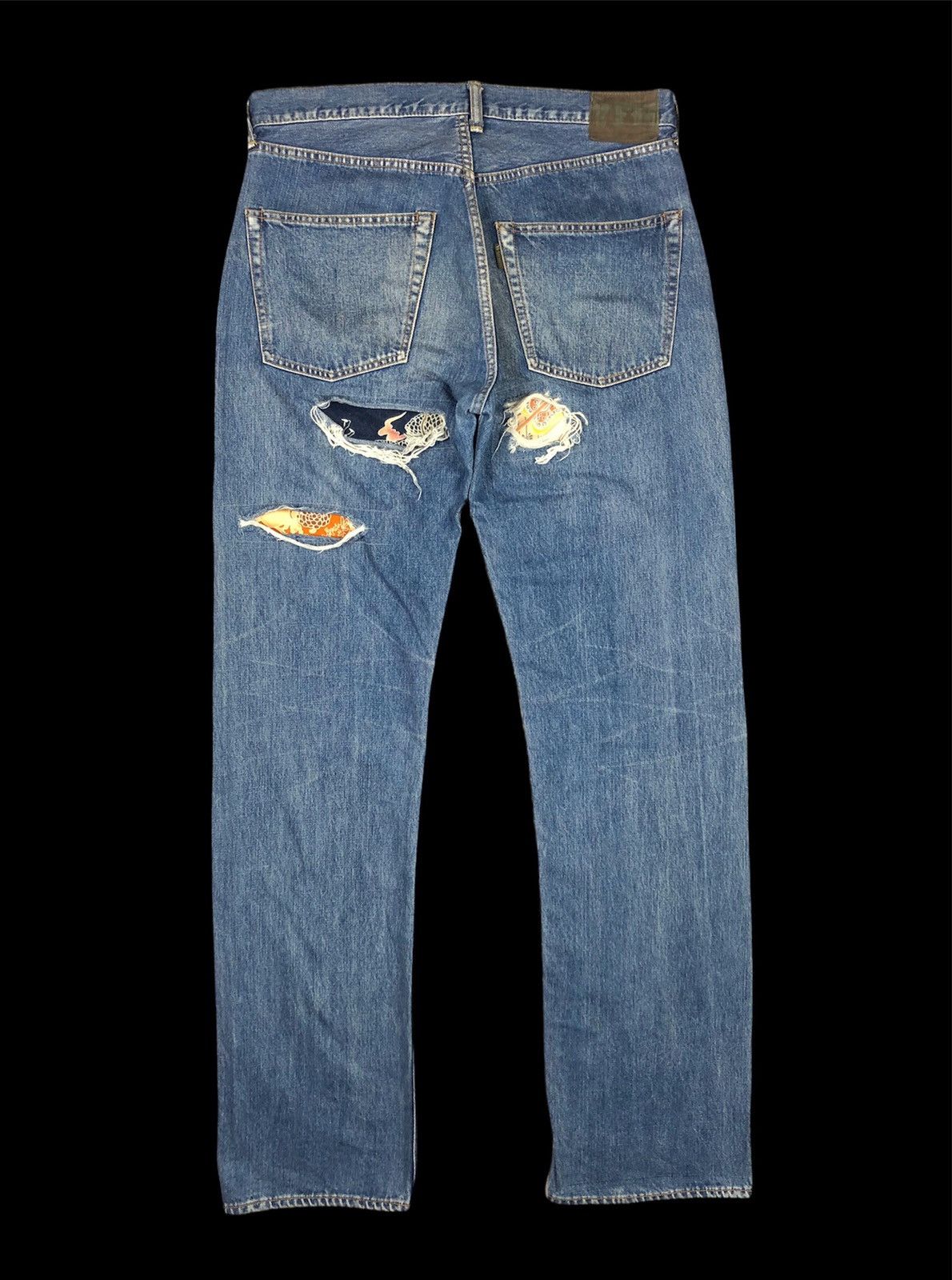 Yohji Yamamoto 90s Y’s For Men x Spotted Horse Distressed Selvedge Denim Size US 36 / EU 52 - 2 Thumbnail