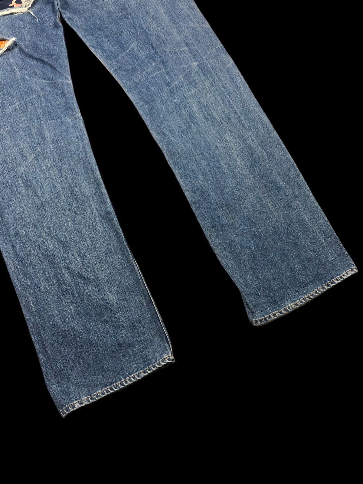 Yohji Yamamoto 90s Y’s For Men x Spotted Horse Distressed Selvedge Denim Size US 36 / EU 52 - 7 Thumbnail