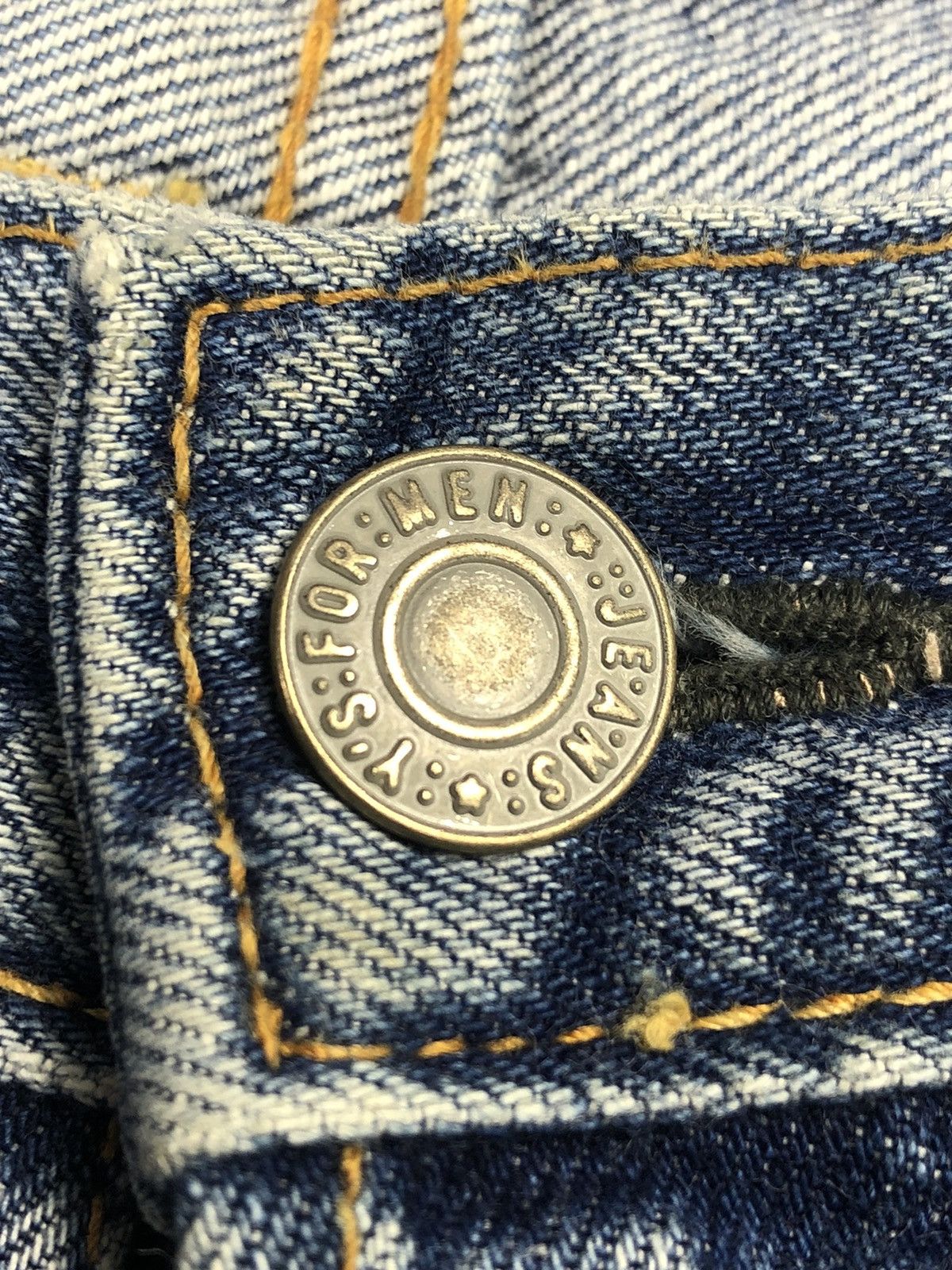 Yohji Yamamoto 90s Y’s For Men x Spotted Horse Distressed Selvedge Denim Size US 36 / EU 52 - 14 Thumbnail