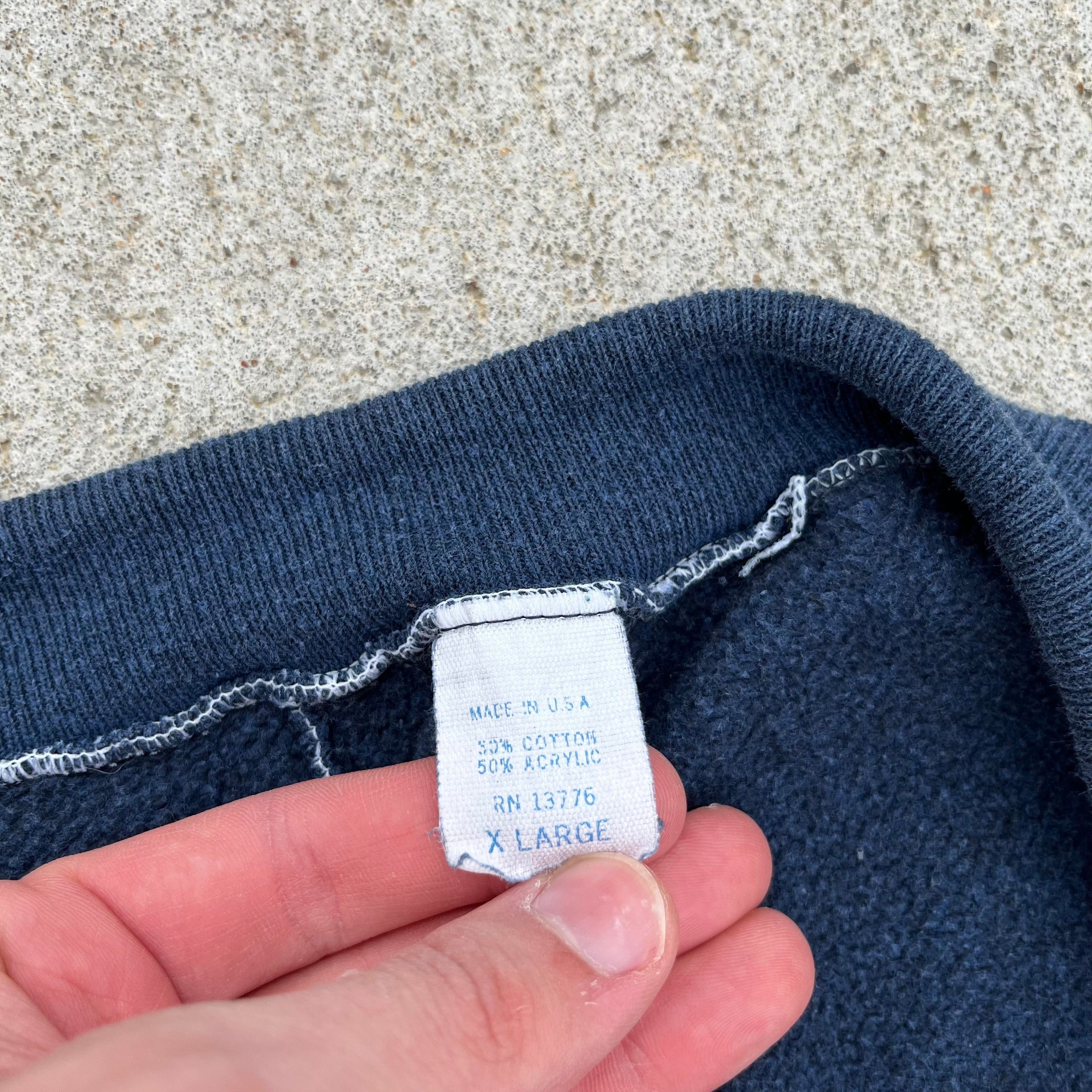 Vintage 80’s Cotton Sweatpants Size US 34 / EU 50 - 2 Thumbnail