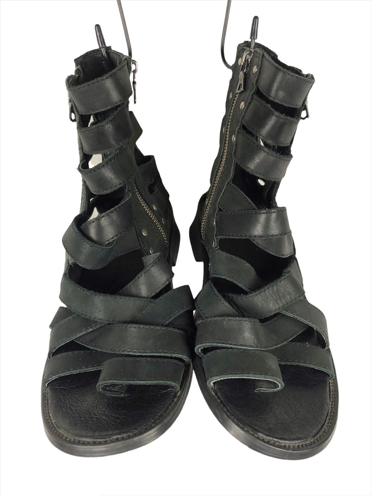 NO ID SICK💥 No Id 🇯🇵 SS14 Leather Sandal Size US 10 / EU 43 - 9 Thumbnail
