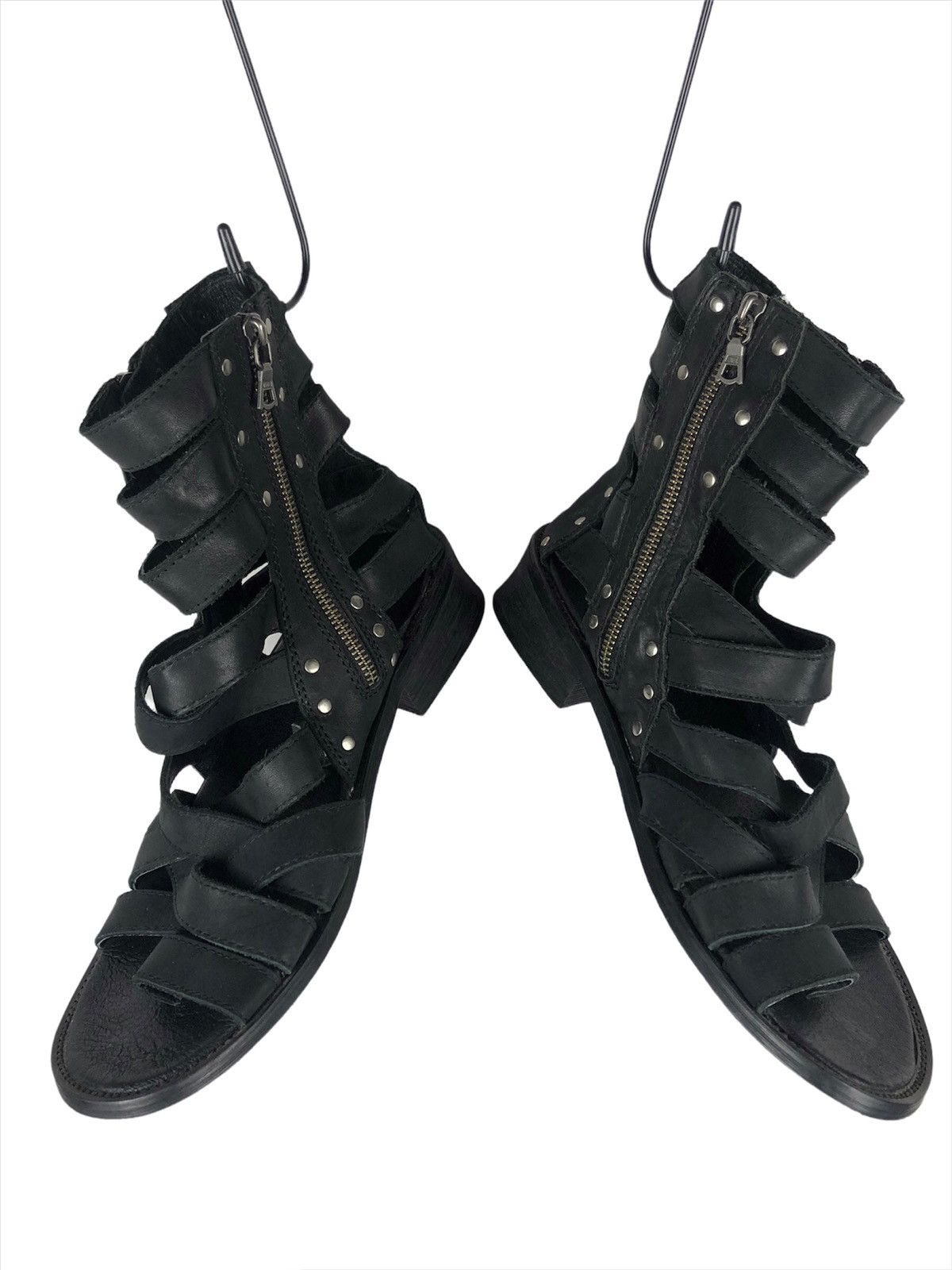 NO ID SICK💥 No Id 🇯🇵 SS14 Leather Sandal Size US 10 / EU 43 - 8 Thumbnail