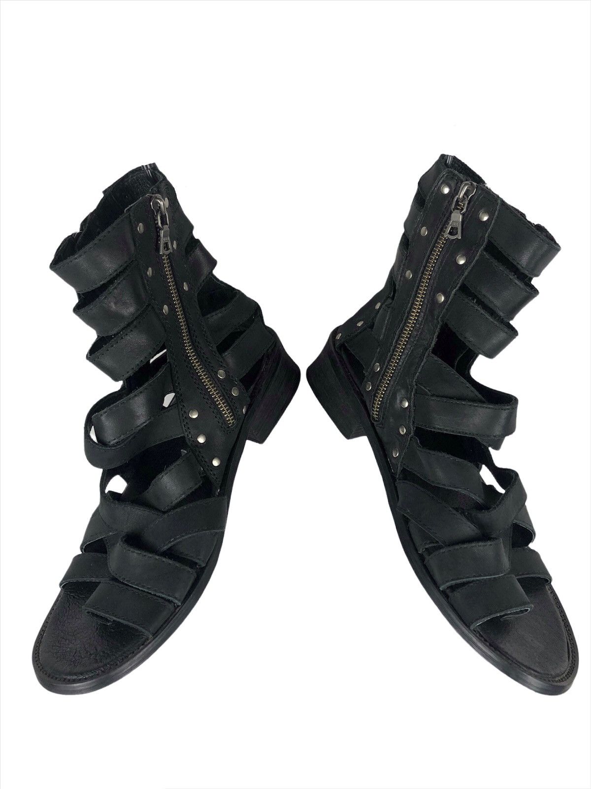 NO ID SICK💥 No Id 🇯🇵 SS14 Leather Sandal Size US 10 / EU 43 - 1 Thumbnail