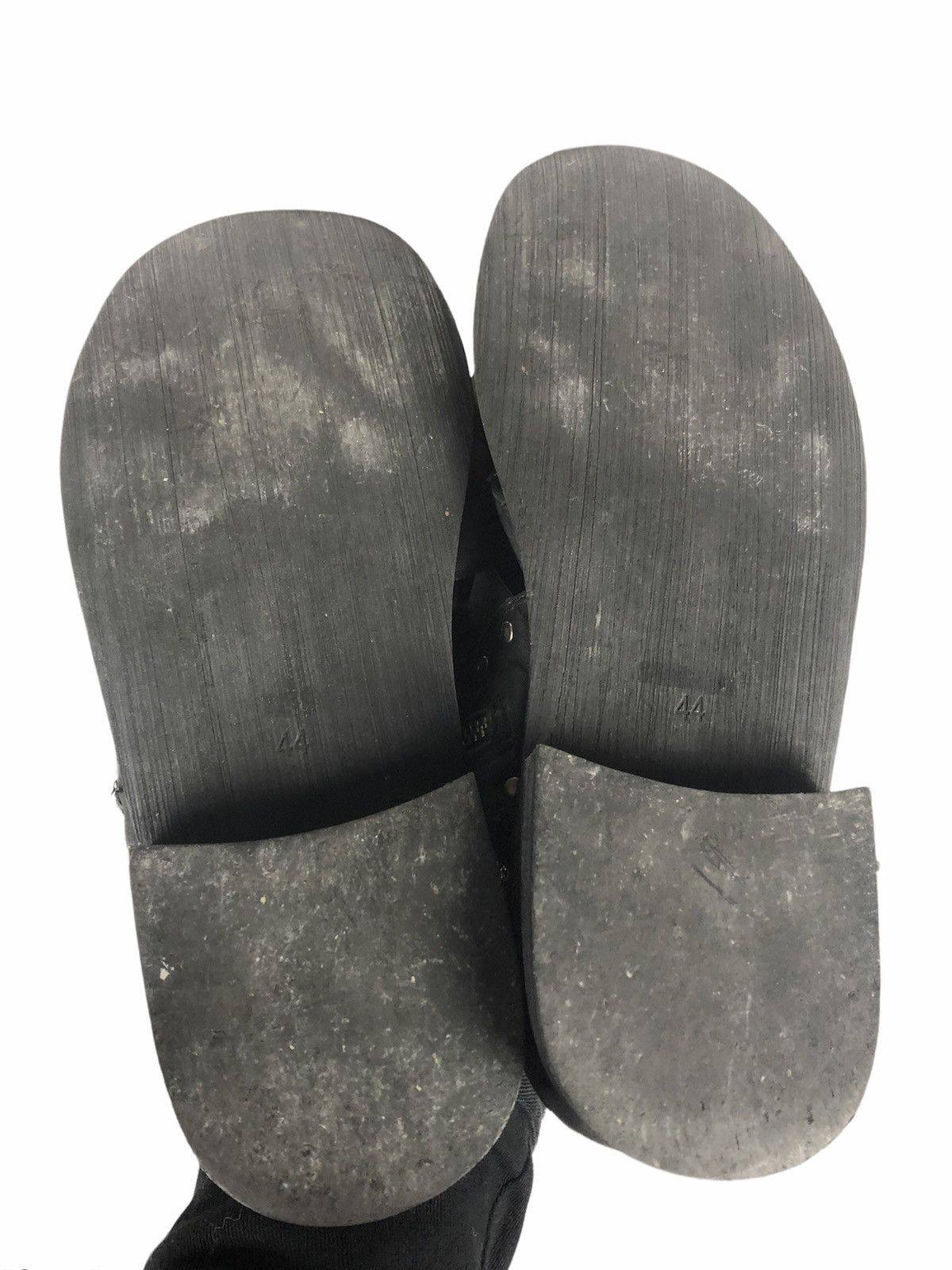 NO ID SICK💥 No Id 🇯🇵 SS14 Leather Sandal Size US 10 / EU 43 - 13 Thumbnail