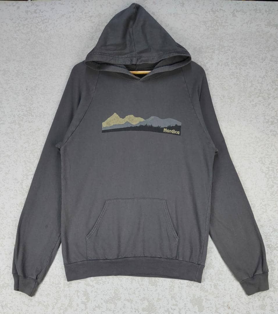 Japanese Brand × Vintage Nordica Pullover Hoodie Size US M / EU 48-50 / 2 - 1 Thumbnail